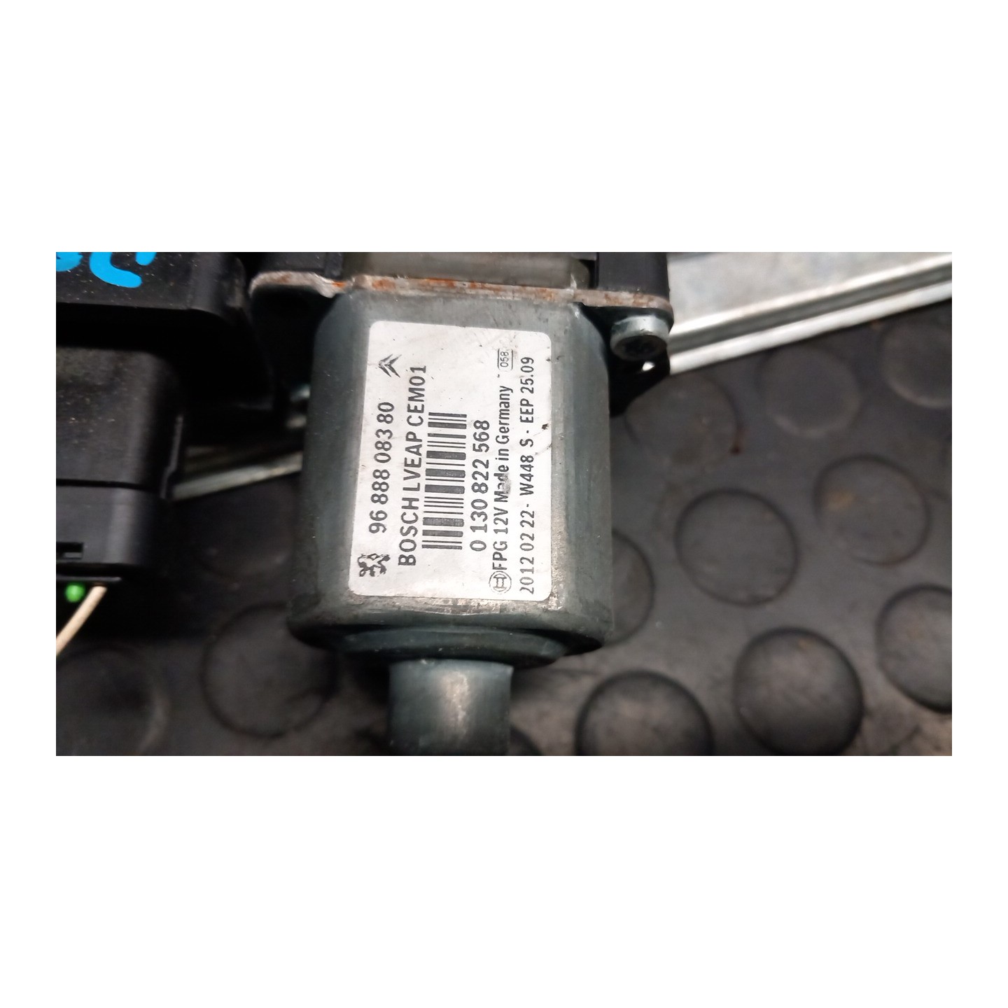 ALZACRISTALLO PORTA POST. DX. 067 PEUGEOT 508 (09/10-11/14-) 9H05 9224J0