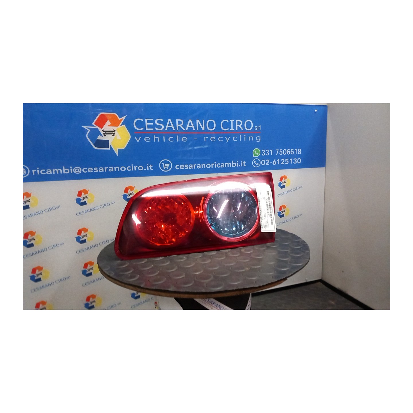 FANALE POST. PARTE INT. DX. 076 FIAT CROMA (2T) (04/05-10/07) 194A1000 51727251