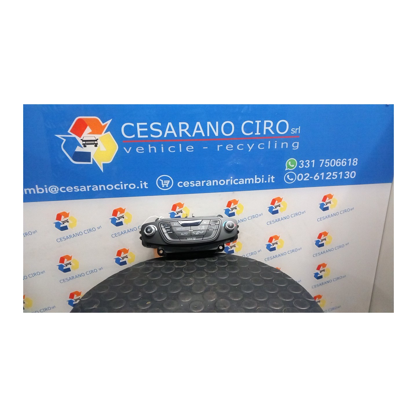 BLOCCO COMANDO CLIMATIZZAZIONE C/A/C AUT. 183 FORD B-MAX (CB2) (07/12-) IQJA 1901282