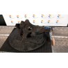 MONTANTE SOSP. ANT. DX. 034 OPEL MERIVA (X03) (03/03-12/10) Z14XEP 93328738