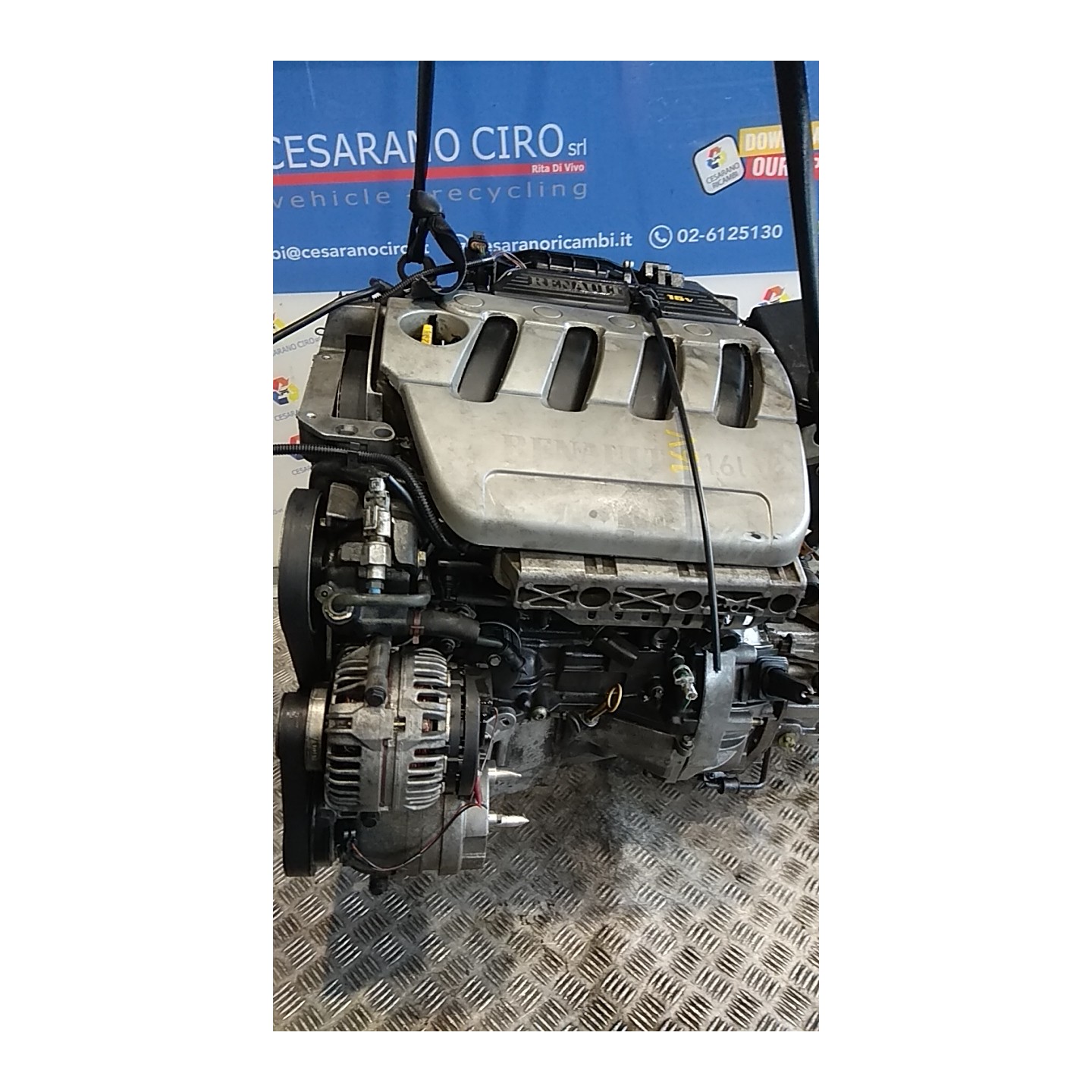 MOTORE COMPL. 011 RENAULT SCENIC (03/99-05/03) K4MA7 7701474702