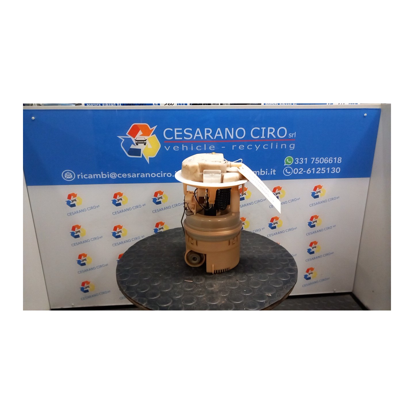 POMPA CARBURANTE C/TRASDUTTORE (GALLEGGIANTE) 103 PEUGEOT 206 PLUS (02/09-) HFV 1607401680