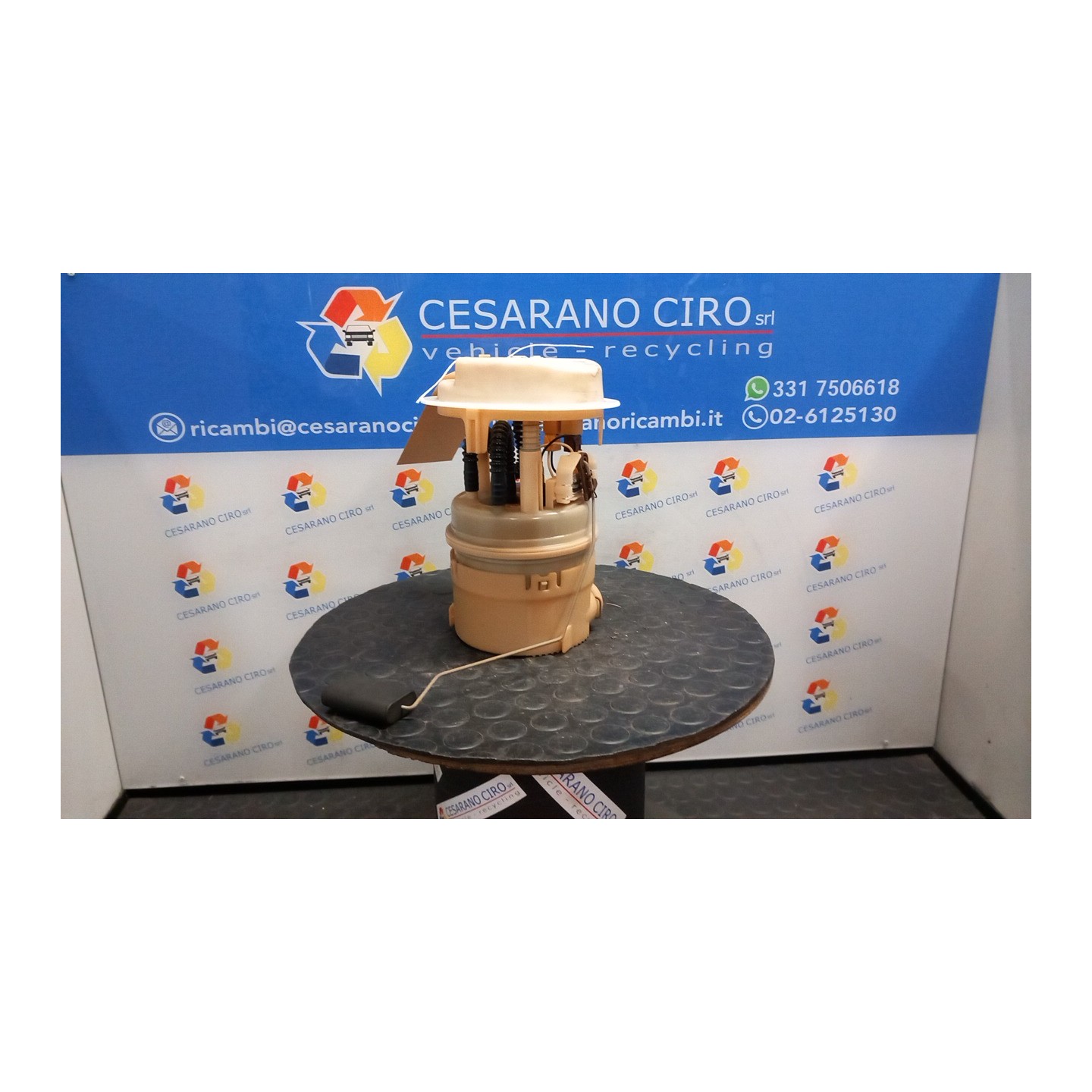 POMPA CARBURANTE C/TRASDUTTORE (GALLEGGIANTE) 103 PEUGEOT 206 PLUS (02/09-) HFV 1607401680