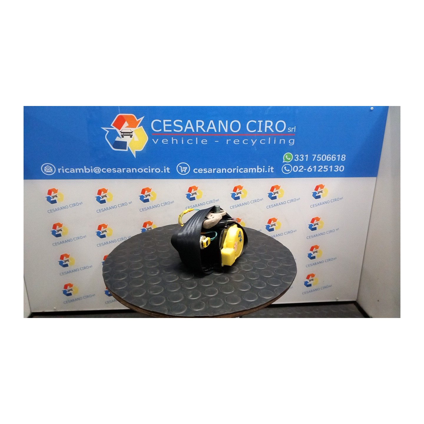 CINTURA DI SICUREZZA ANT. DX. 008 MAZDA MAZDA 3 (03/09-) Z6 BBP257L30B01
