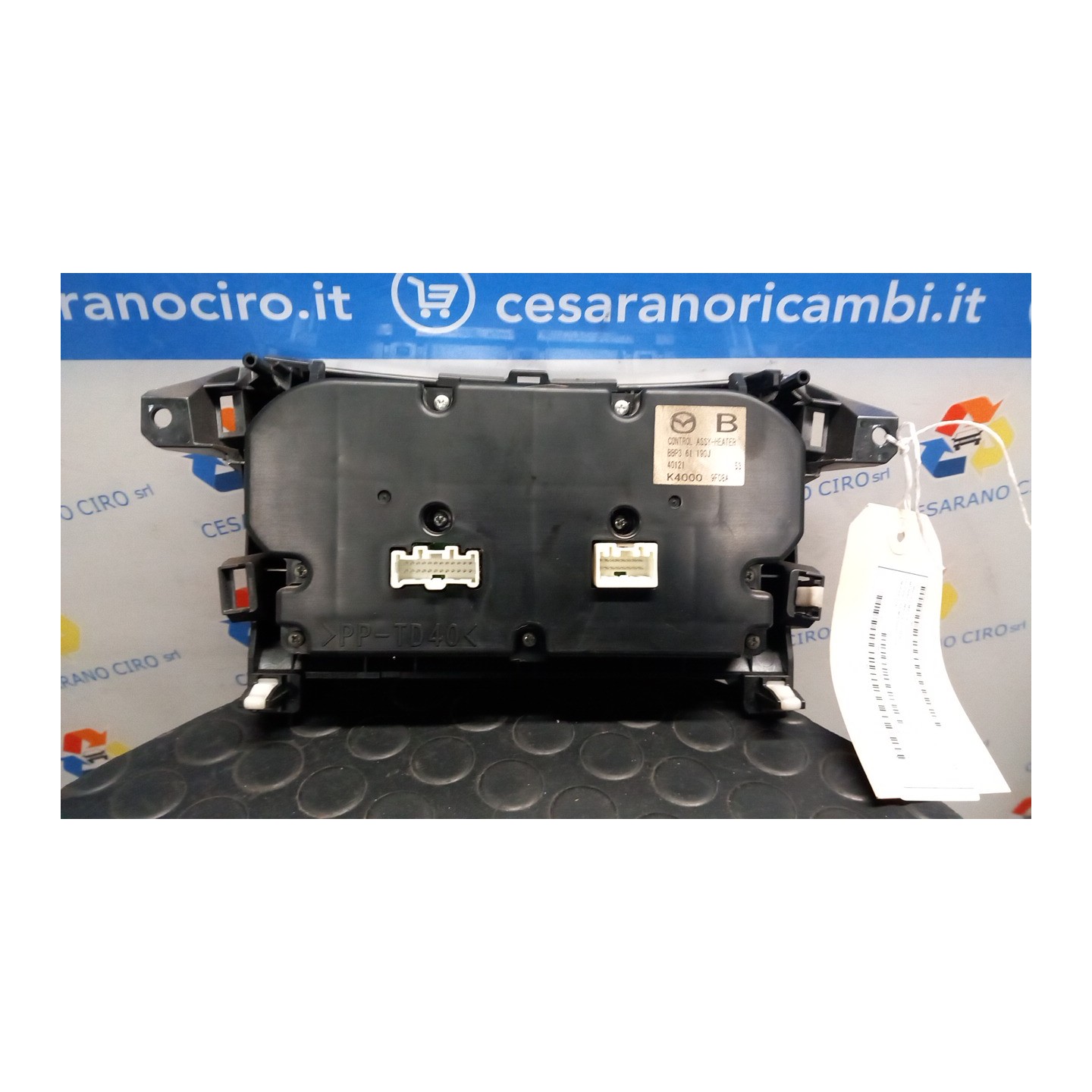 BLOCCO COMANDO CLIMATIZZAZIONE 016 MAZDA MAZDA 3 (03/09-) Z6 BBP261190E