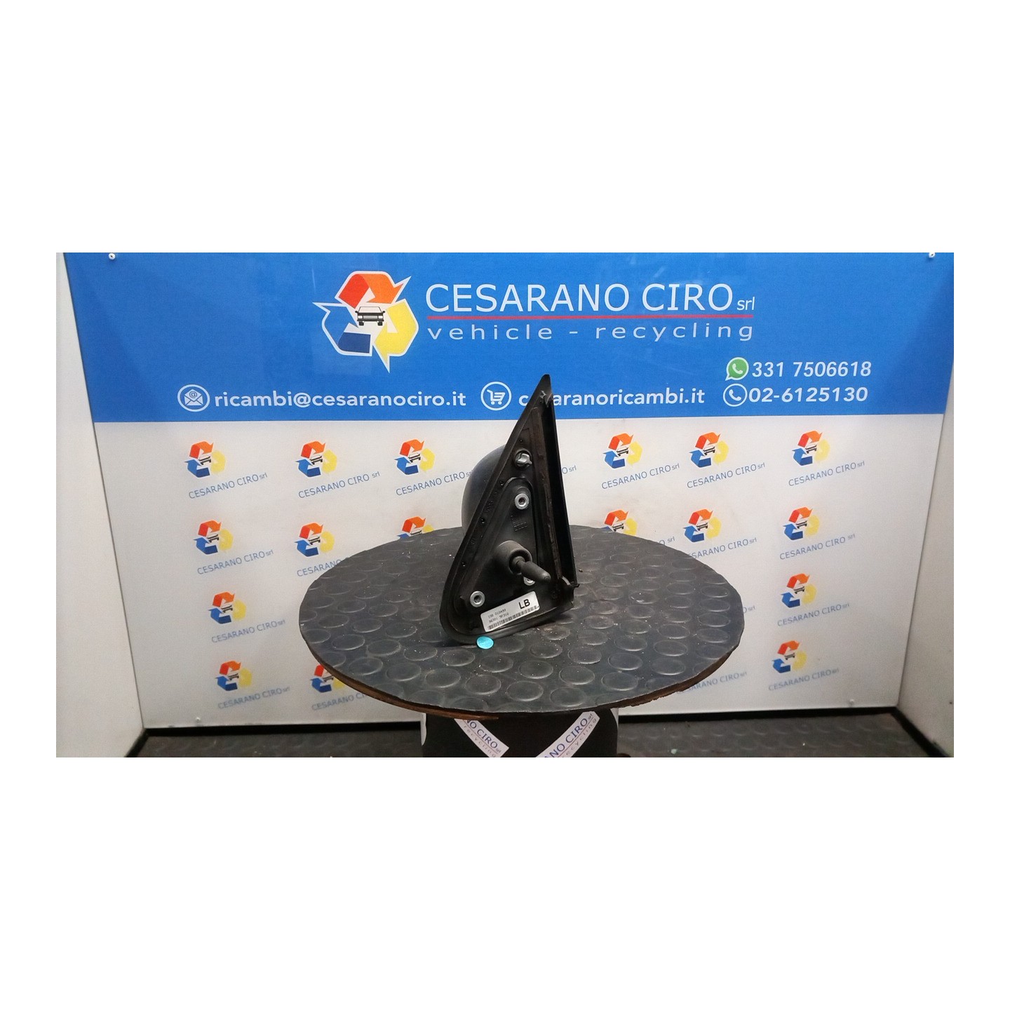 RETROVISORE EST. REGOLAZ. MANUALE DX. 022 NISSAN MICRA (K11E) (02/98-09/00) CG10 963015F310