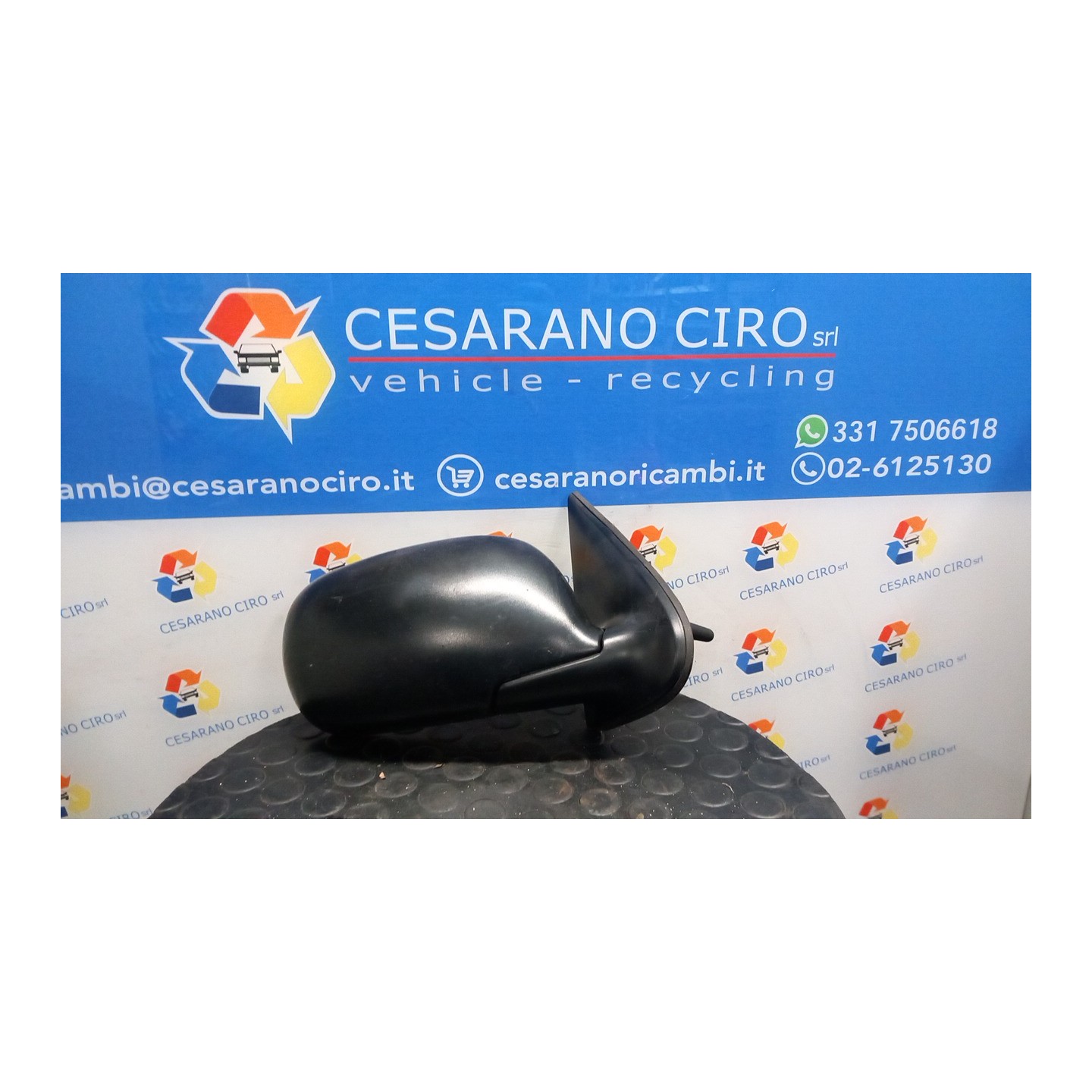 RETROVISORE EST. REGOLAZ. MANUALE DX. 022 NISSAN MICRA (K11E) (02/98-09/00) CG10 963015F310