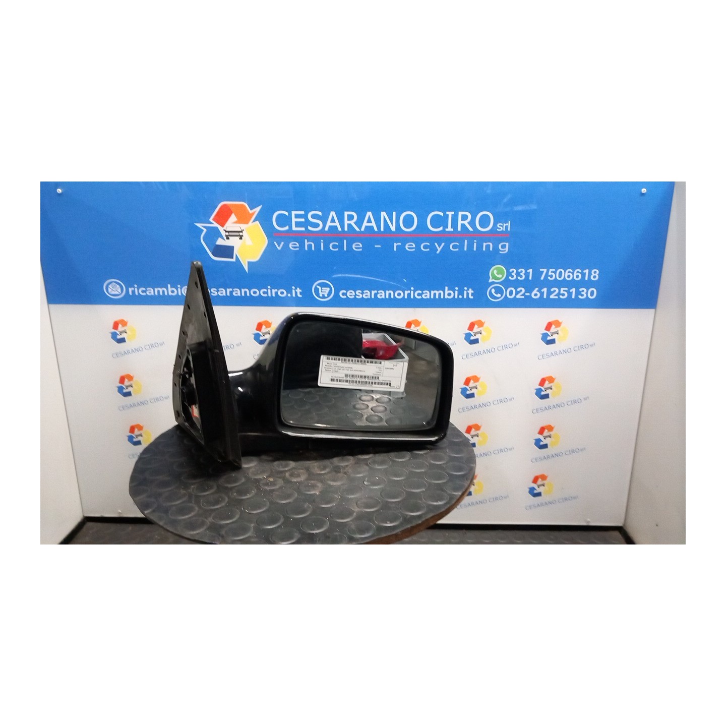 RETROVISORE EST. REGOLAZ. ELETTR. VERNICIATO DX. 033 KIA SPORTAGE 2A SERIE (10/04-05/11 D4EA 876201F300