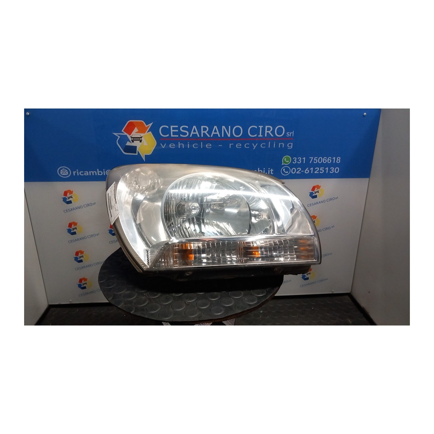 PROIETTORE DX. 034 KIA SPORTAGE 2A SERIE (10/04-05/11 D4EA 921021F021