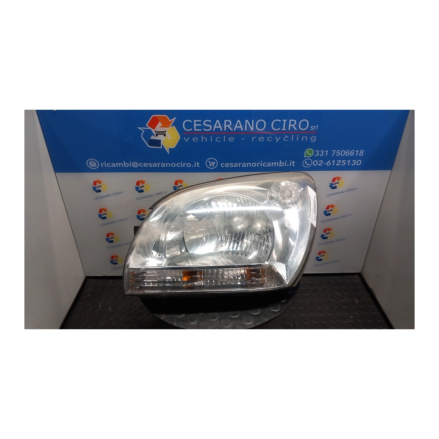 PROIETTORE SX. 035 KIA SPORTAGE 2A SERIE (10/04-05/11 D4EA 921011F021