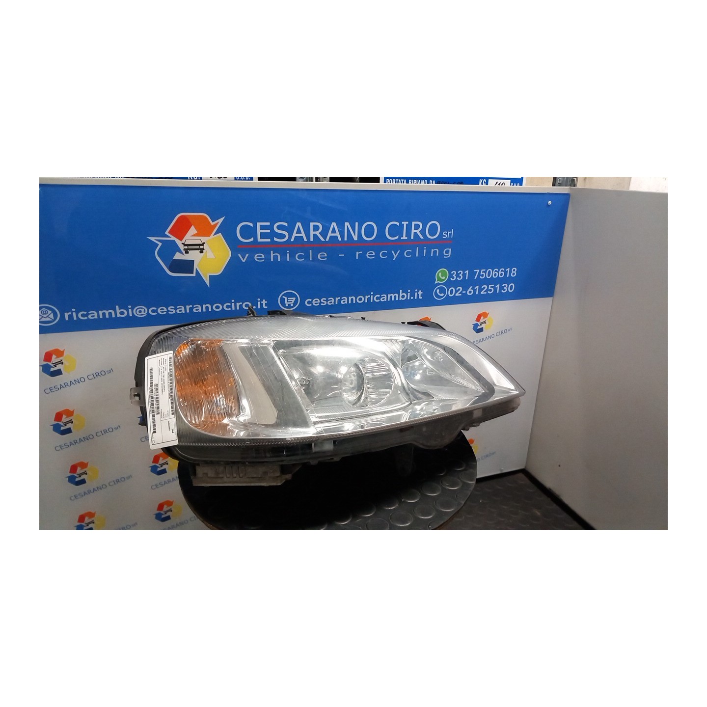 PROIETTORE XENO DX. 049 OPEL ASTRA (T98) (03/98-09/04) Y20DTH 93170273