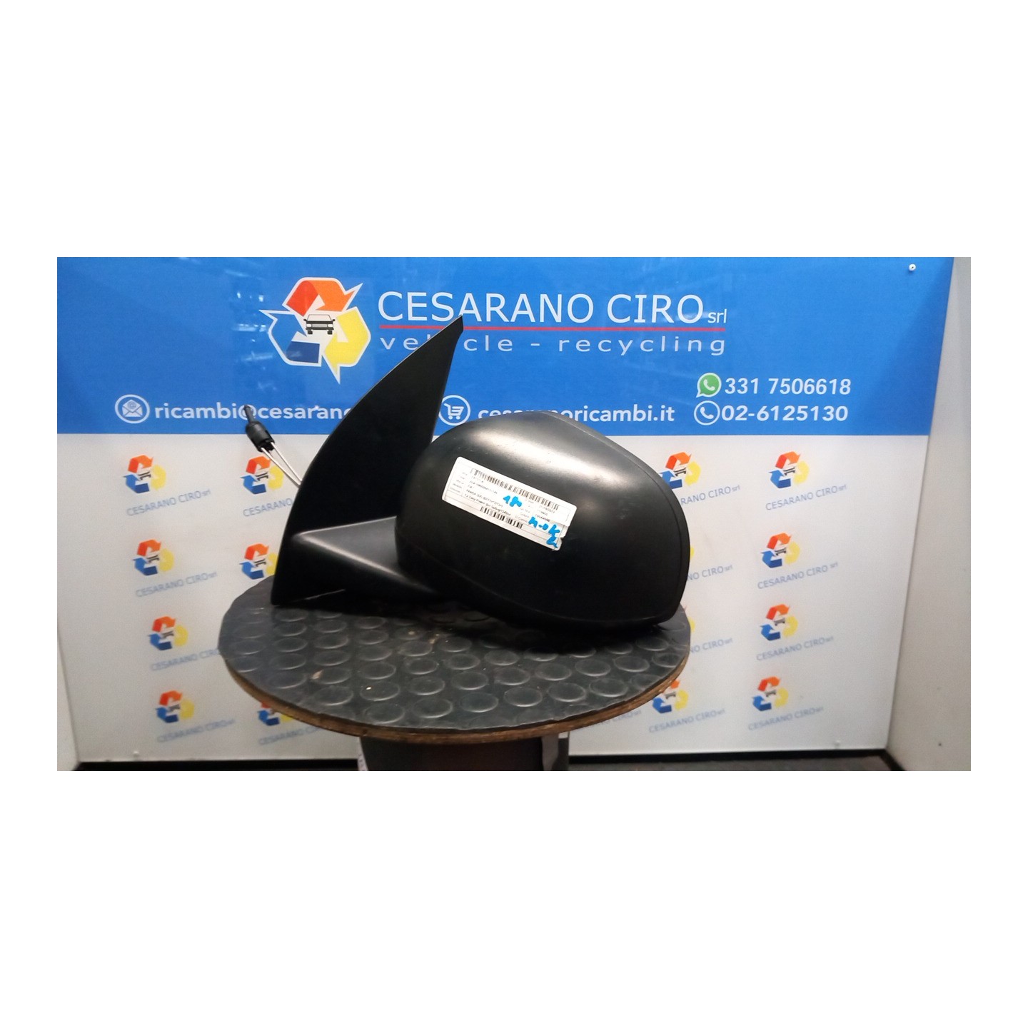 RETROVISORE EST. SX. 061 FIAT PANDA VAN (0X) (09/10-12/12) 350A1000 735534264