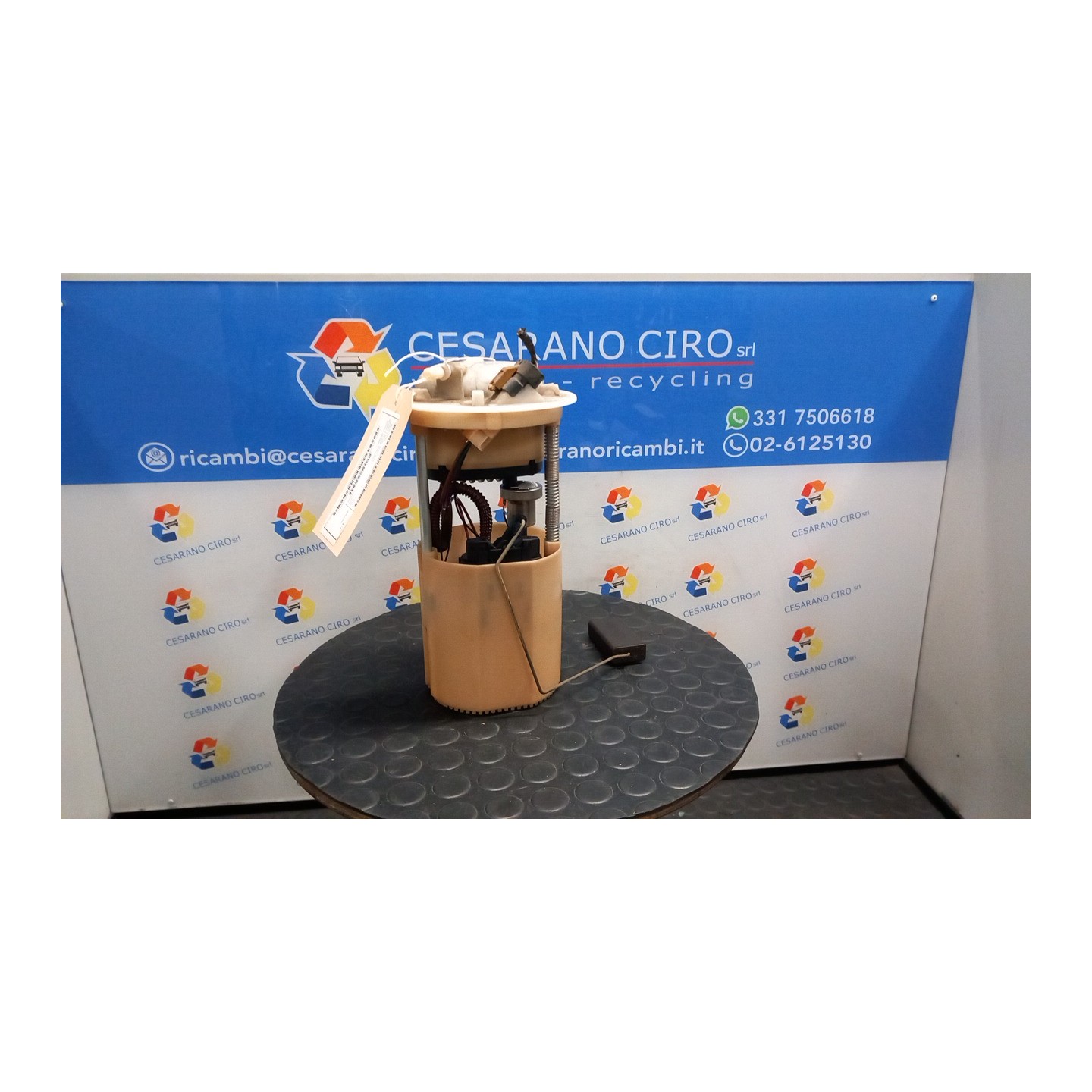 POMPA CARBURANTE C/TRASDUTTORE (GALLEGGIANTE) 063 FIAT 500 (3P) (07/07-01/15) 169A4000 52057721