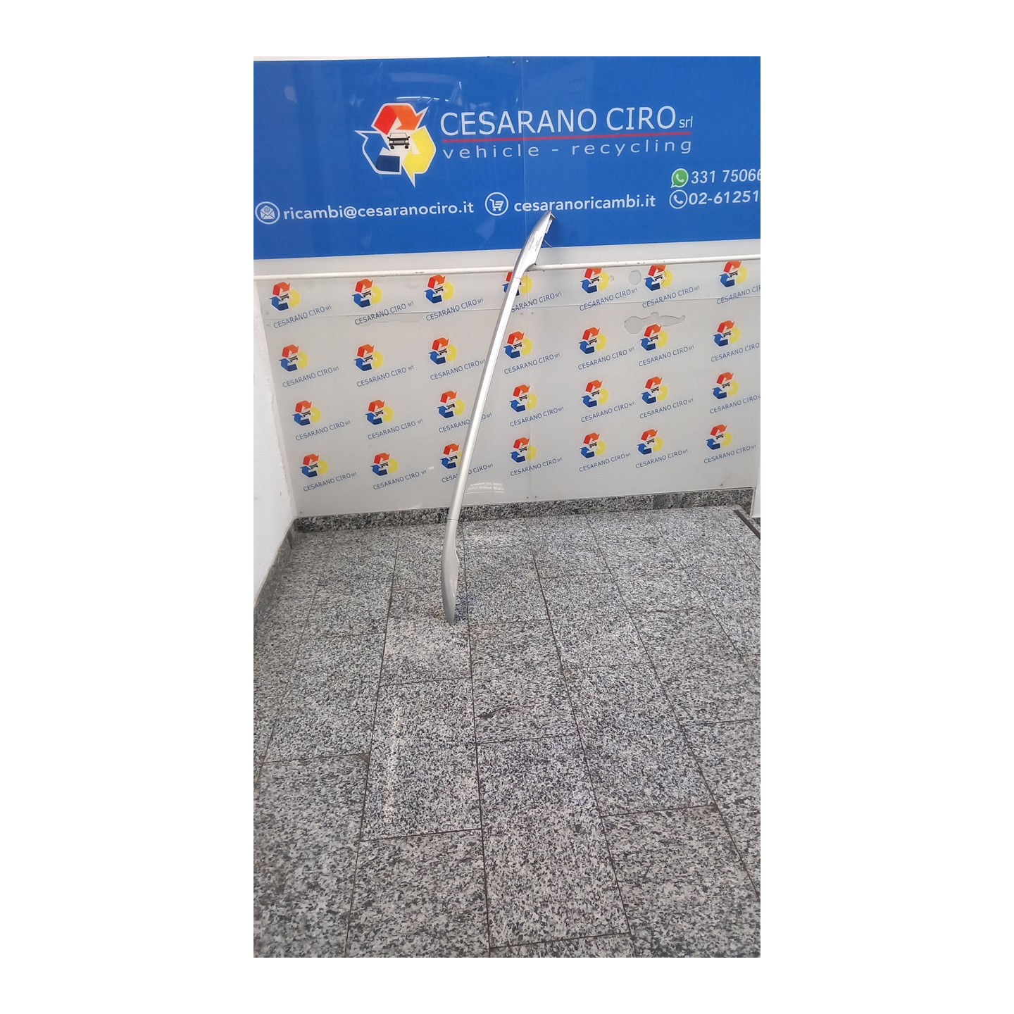 MANCORRENTE TETTO SX. 073 PEUGEOT 407 (03/04-03/12) 6FZ 836190