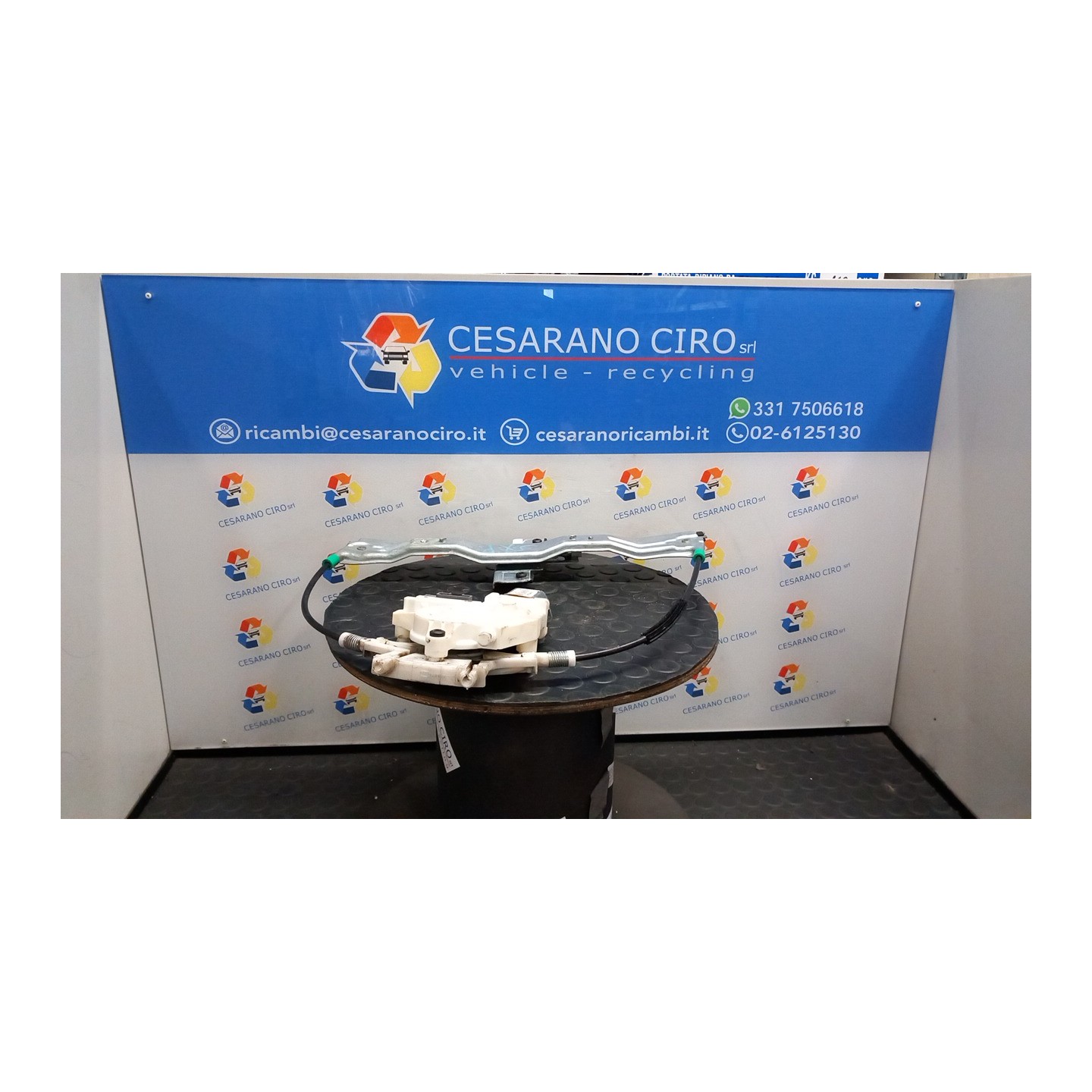 ALZACRISTALLO PORTA POST. SX. 076 PEUGEOT 407 (03/04-03/12) 6FZ 922385