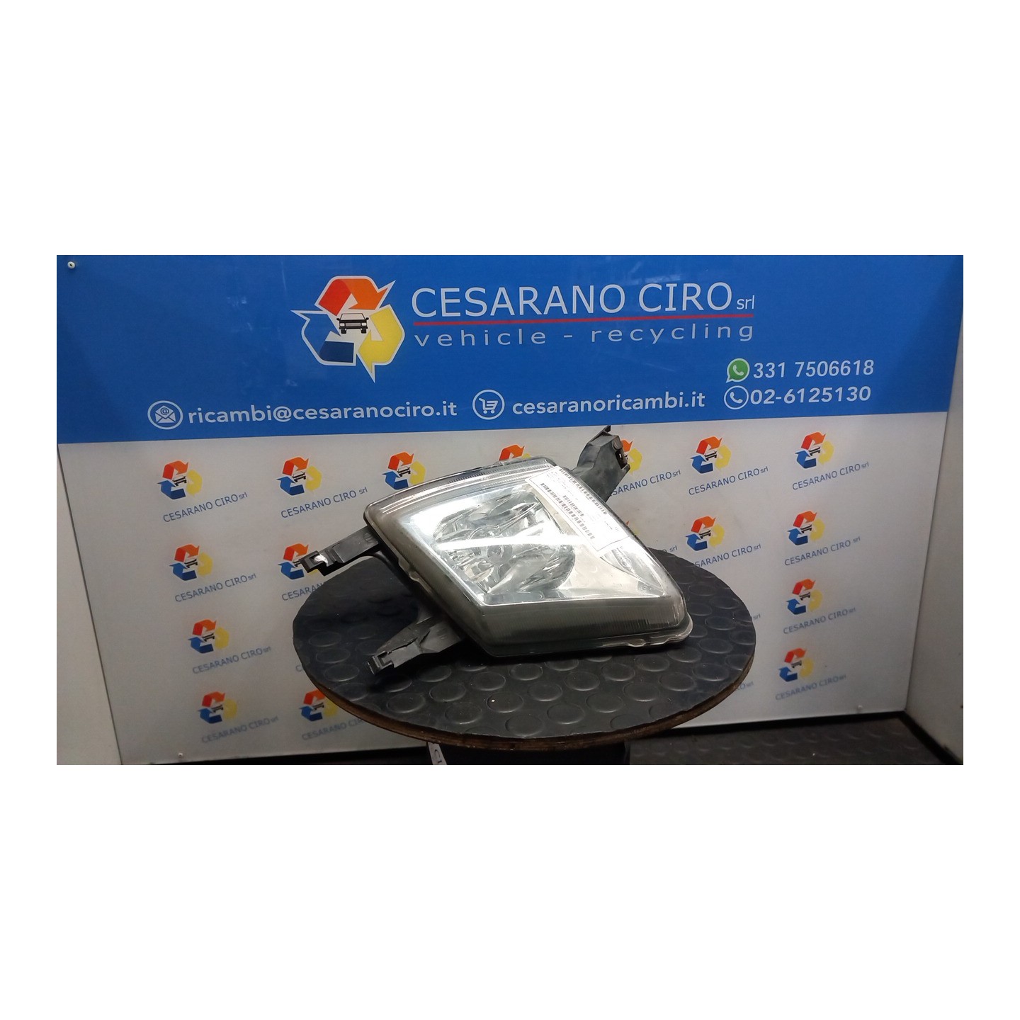 PROIETTORE FENDINEBBIA SX. 082 PEUGEOT 407 (03/04-03/12) 6FZ 620836