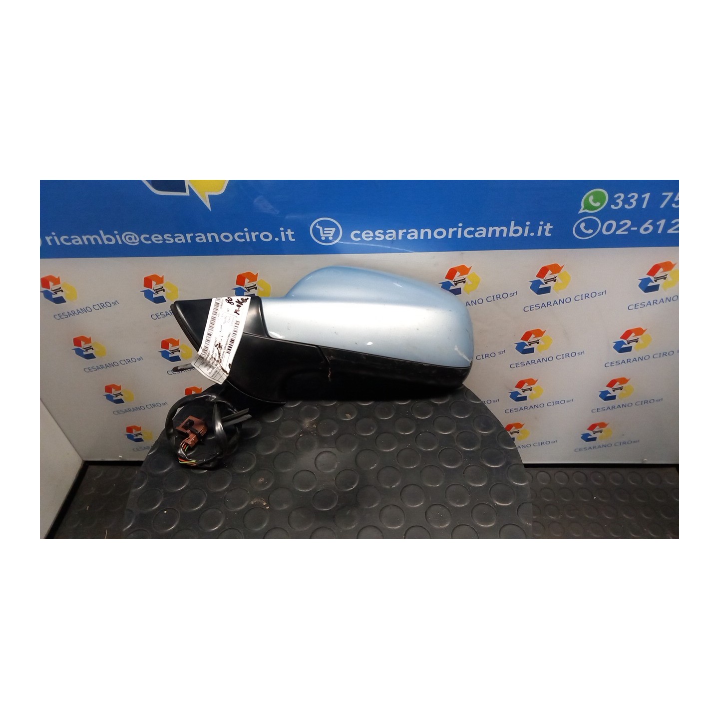 RETROVISORE EST. RIBALTABILE ELETTRIC. SX. 087 PEUGEOT 407 (03/04-03/12) 6FZ 8149VG