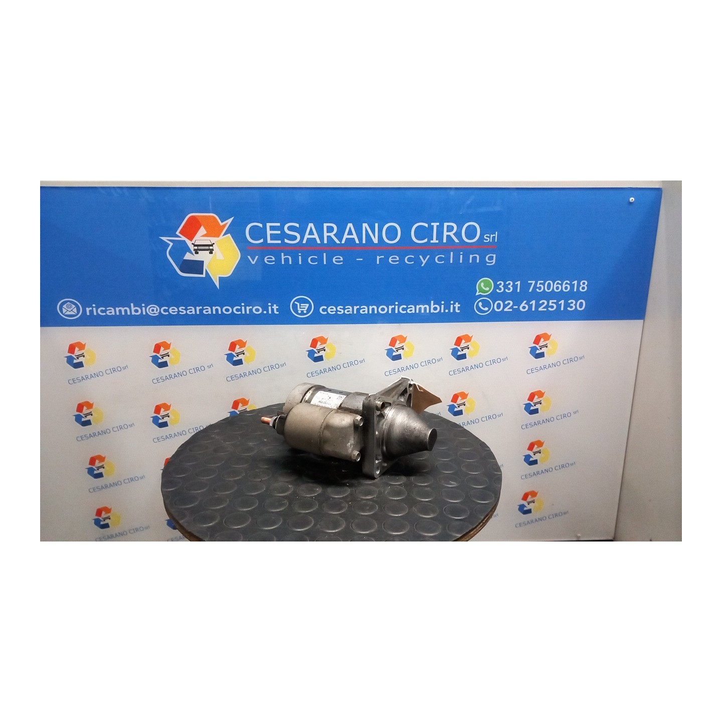 MOTORINO AVVIAMENTO HITACHI 096 FIAT GRANDE PUNTO (2Y) (06/05-12/08 350A1000 51890631