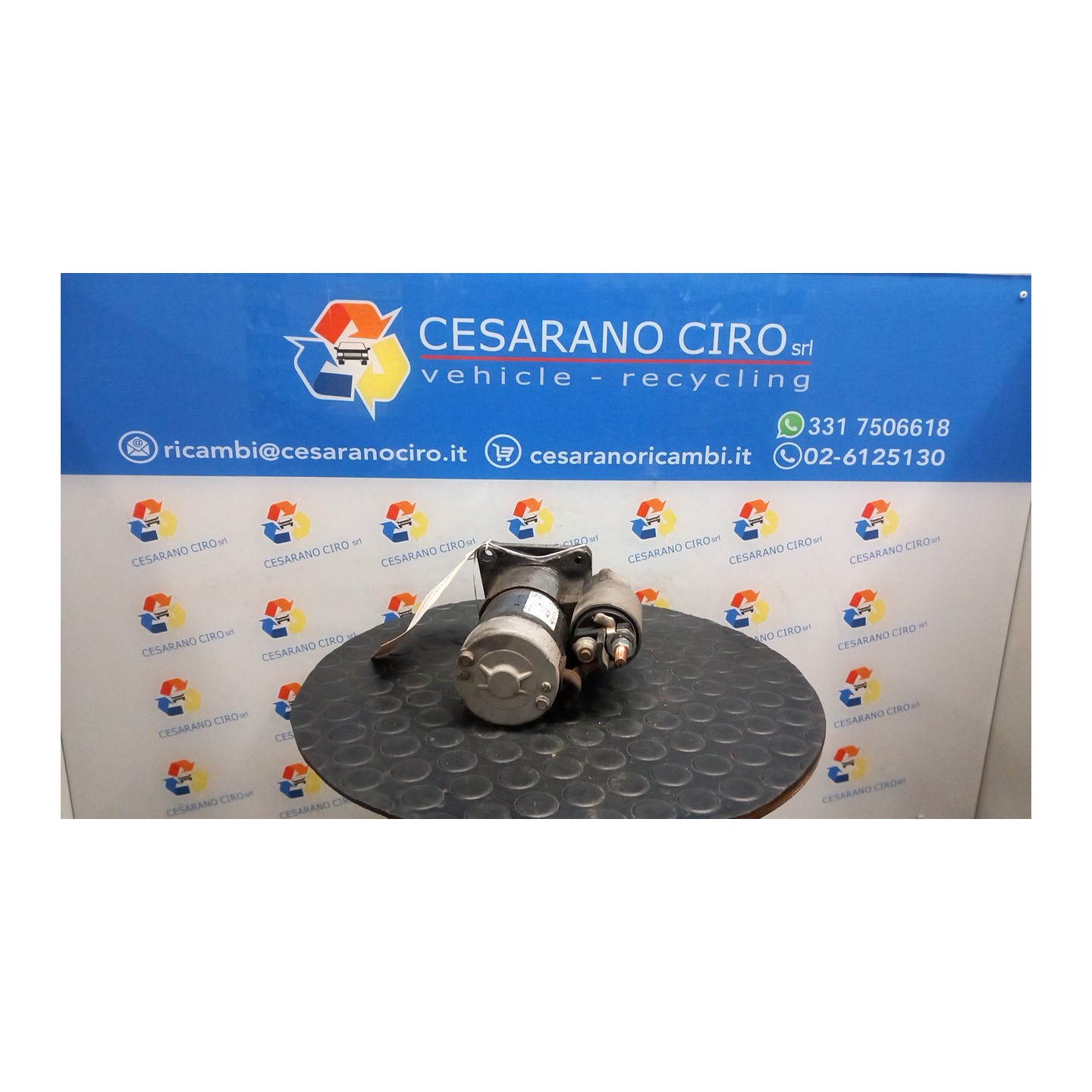 MOTORINO AVVIAMENTO HITACHI 096 FIAT GRANDE PUNTO (2Y) (06/05-12/08 350A1000 51890631