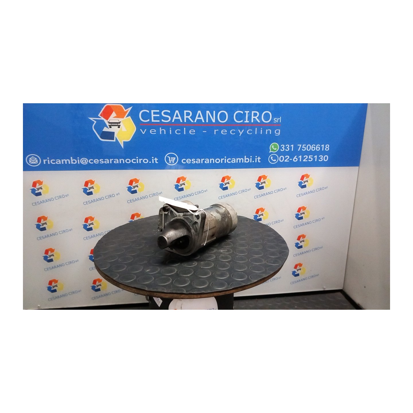 MOTORINO AVVIAMENTO HITACHI 096 FIAT GRANDE PUNTO (2Y) (06/05-12/08 350A1000 51890631