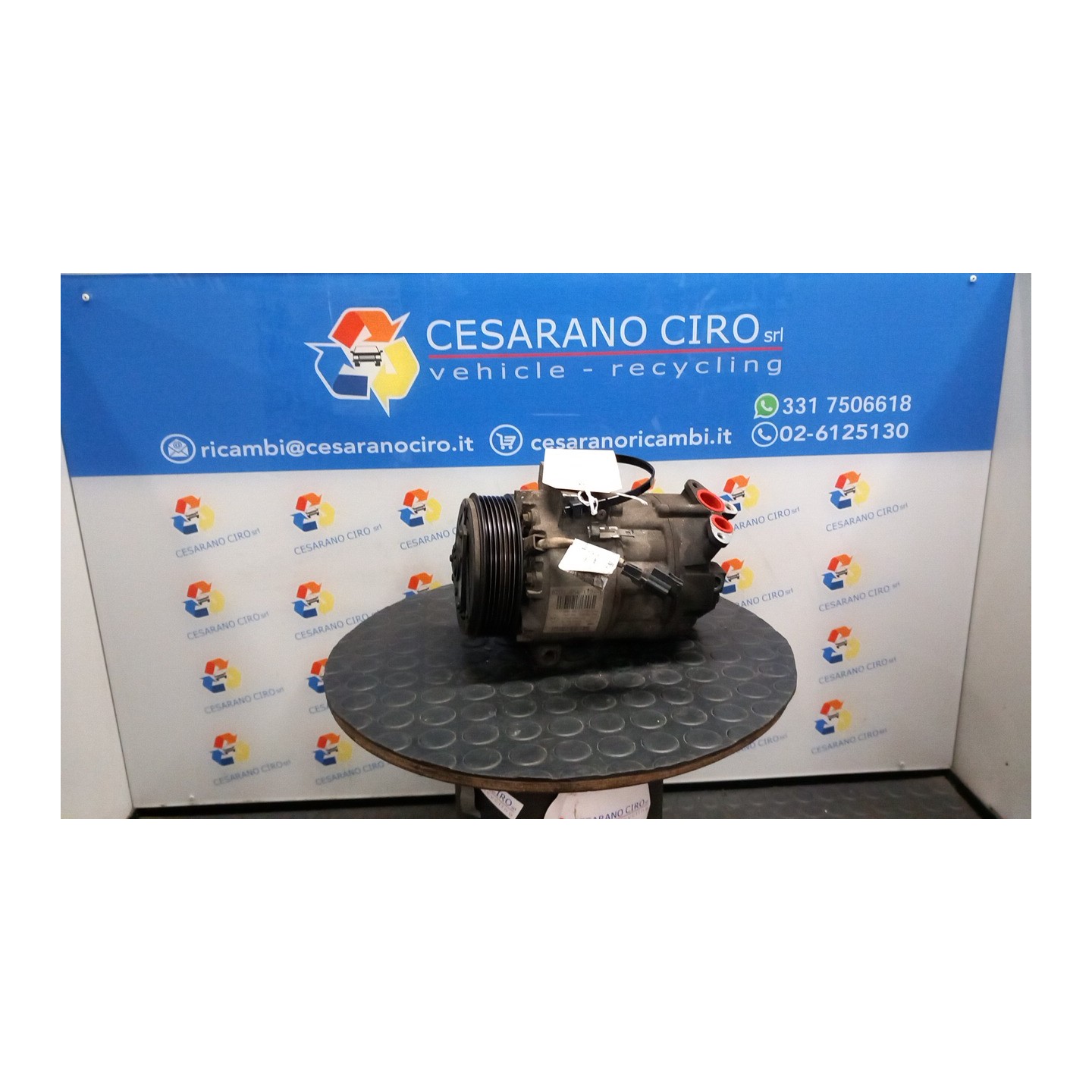 COMPRESSORE A/C 104 RENAULT TRAFIC (09/06-04/10) M9RA6 8200454172