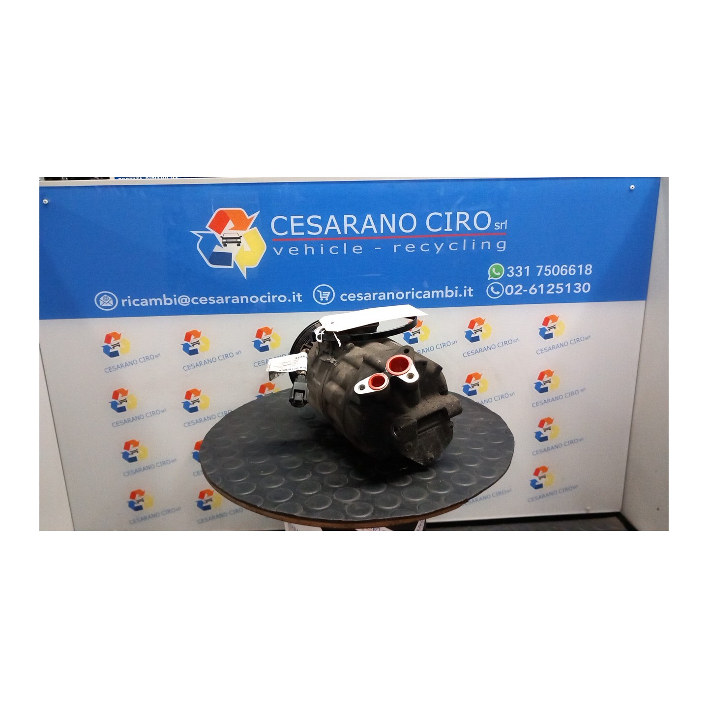 COMPRESSORE A/C 104 RENAULT TRAFIC (09/06-04/10) M9RA6 8200454172
