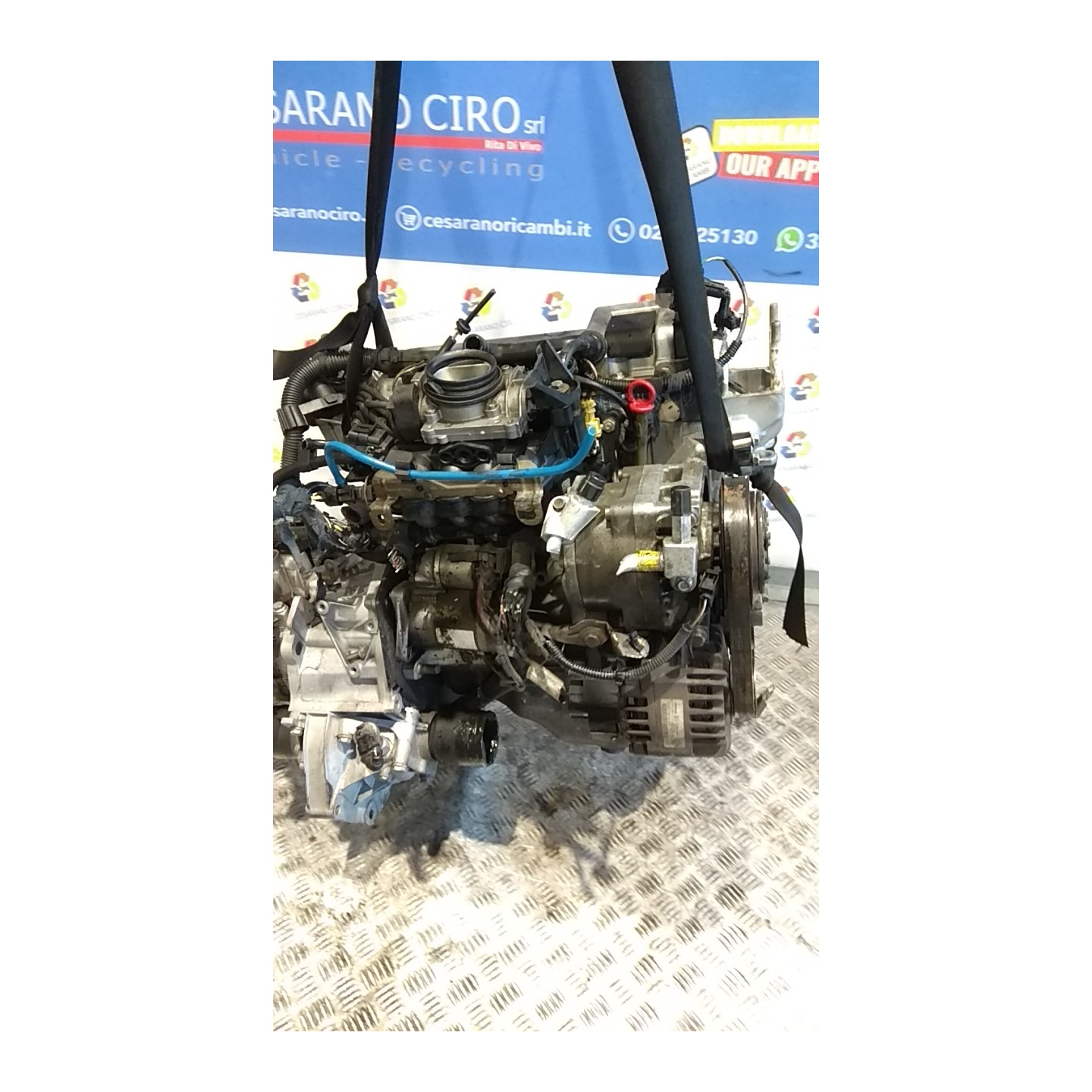 MOTORE SEMICOMPL. 133 FIAT PUNTO (1N/1P) (07/99-12/05) 188A4000 71719086