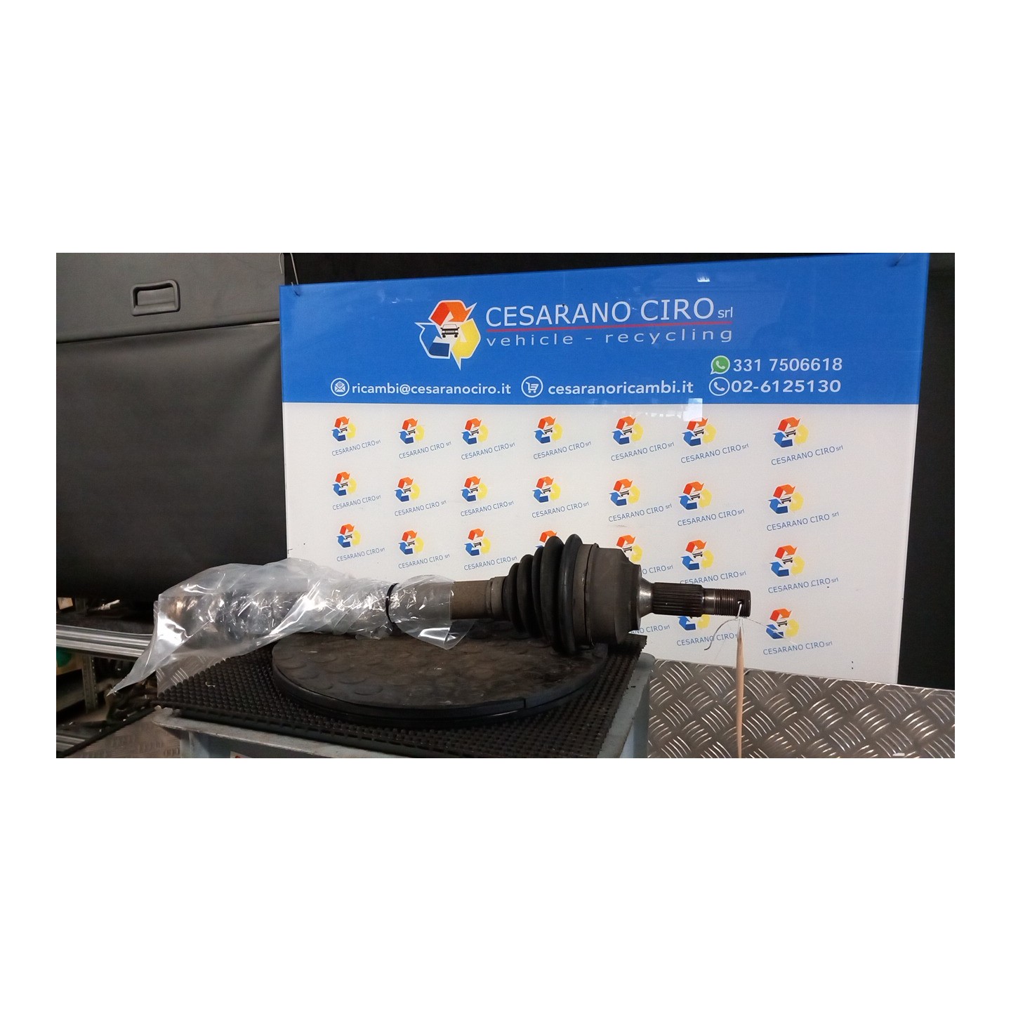 SEMIALBERO ANT. COMPL. DX. 147 PEUGEOT 508 (09/10-11/14-) 9H05 9801618880