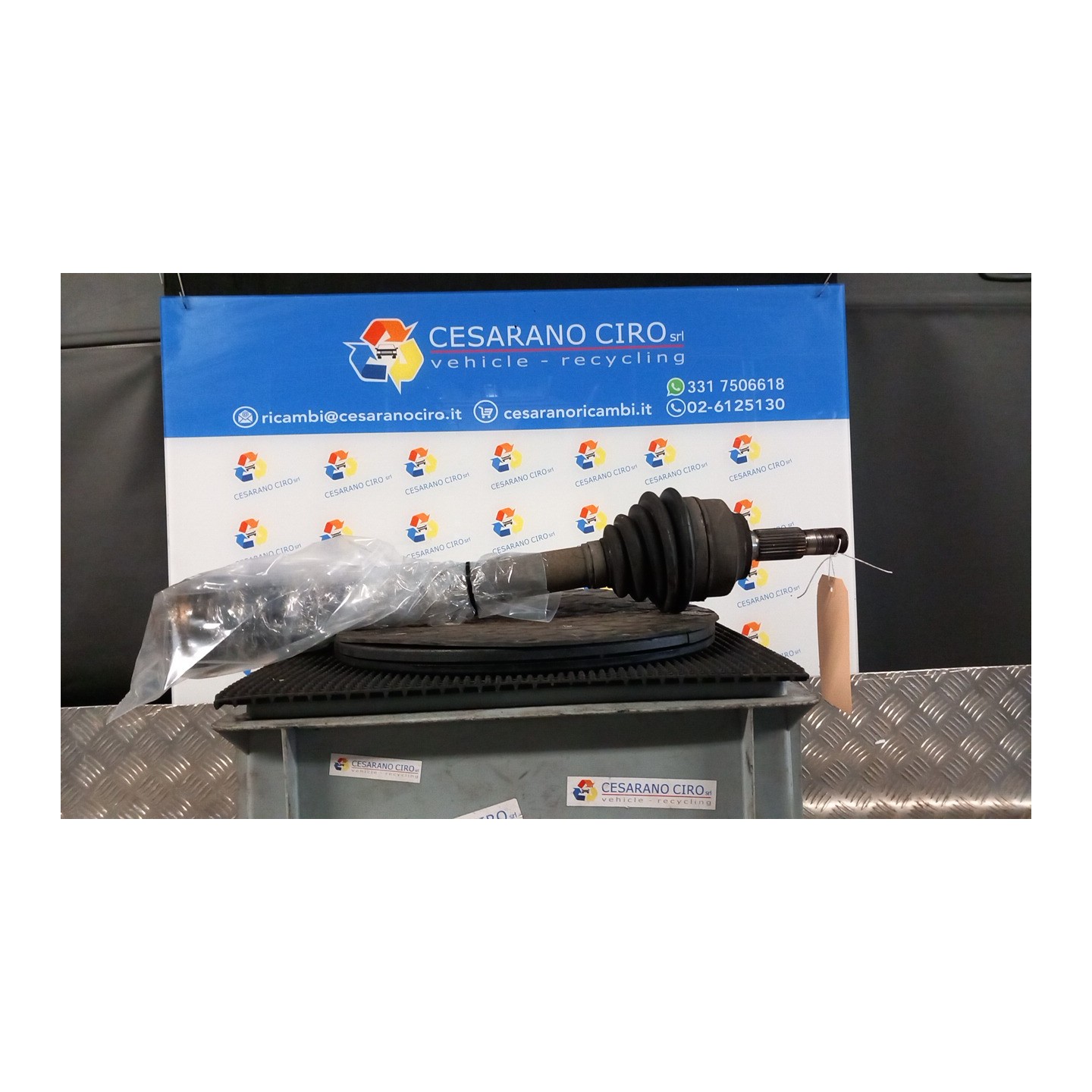 SEMIALBERO ANT. COMPL. DX. 147 PEUGEOT 508 (09/10-11/14-) 9H05 9801618880