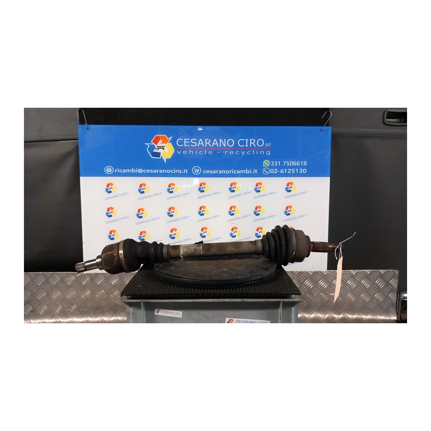 SEMIALBERO ANT. COMPL. SX. 148 PEUGEOT 508 (09/10-11/14-) 9H05 9801611980