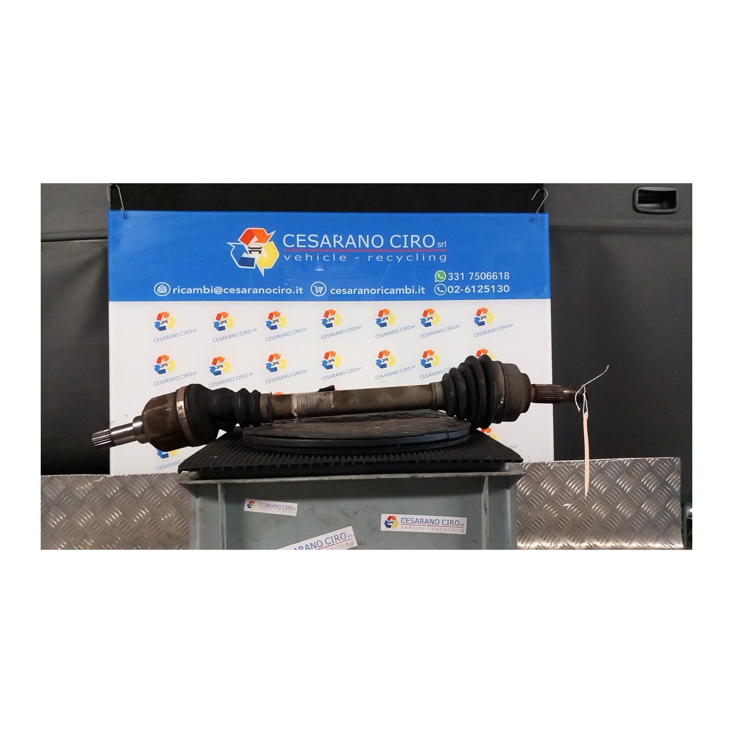SEMIALBERO ANT. COMPL. SX. 148 PEUGEOT 508 (09/10-11/14-) 9H05 9801611980