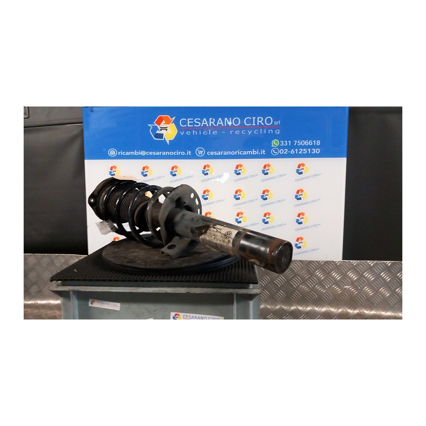 AMMORTIZZATORE ANT. CAMP.MOL.13/56/57/60 FUORISTR. DX. 155 VOLKSWAGEN TOURAN (1T) (02/03-11/10) BSE 1T0413031HJ