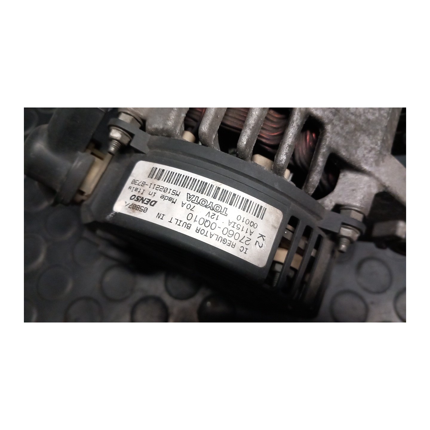 ALTERNATORE 70AMP 002 PEUGEOT 107 (06/05-) 1KR 5705NN