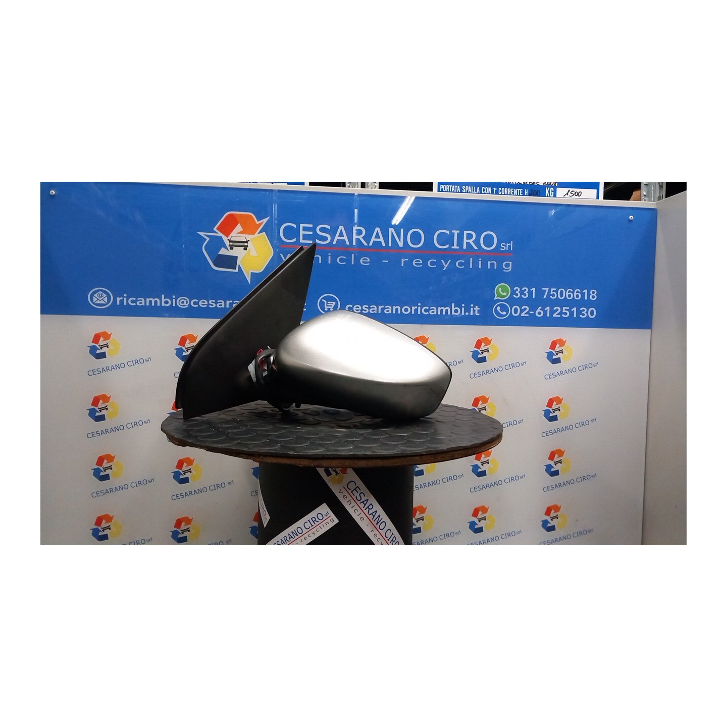 RETROVISORE EST. TERMICO REGOLAZ. EL SX. 010 FIAT STILO (2C) (09/01-11/03) 182B6000 735359855