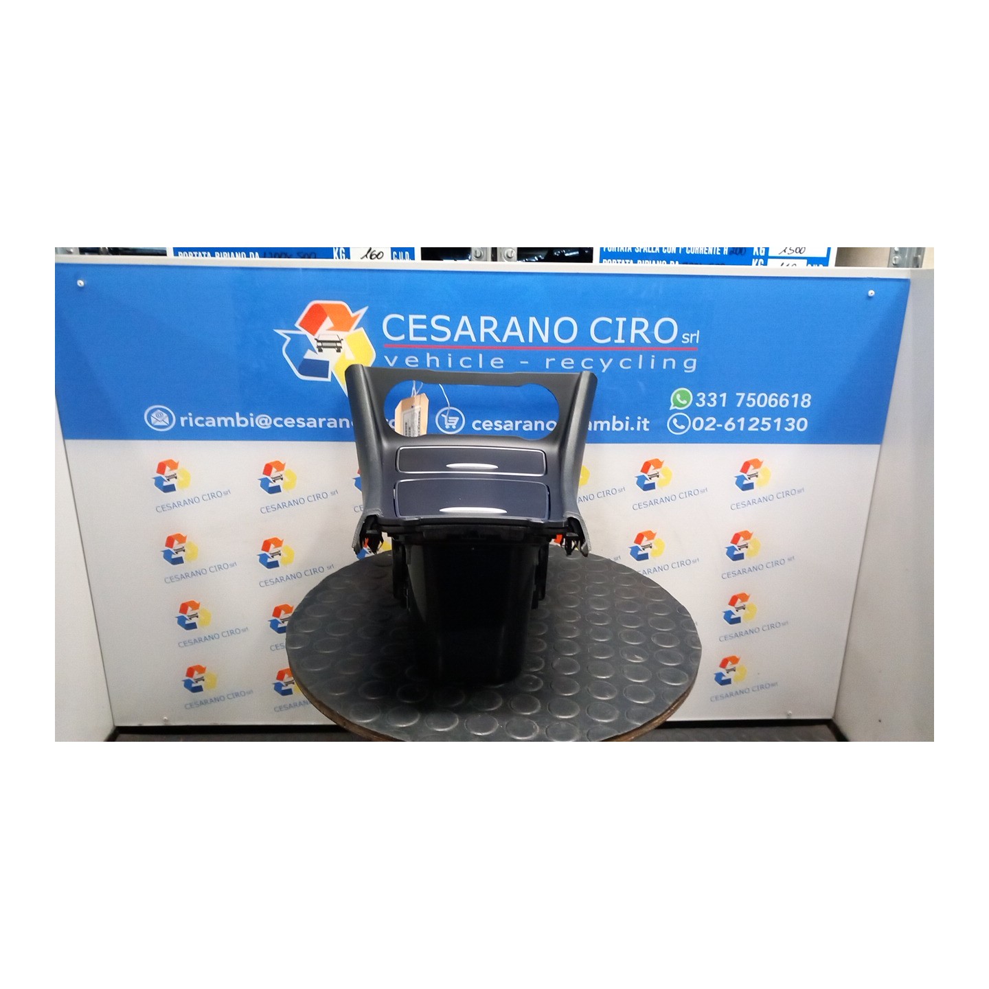 PORTAOGGETTI ANT. CONSOLLE CENTR. PACCHET AZIONI1,CAMB AUTO 7M 013 MERCEDES-BENZ CLASSE A (W176) (07/15-12/18) 270920 A17668046