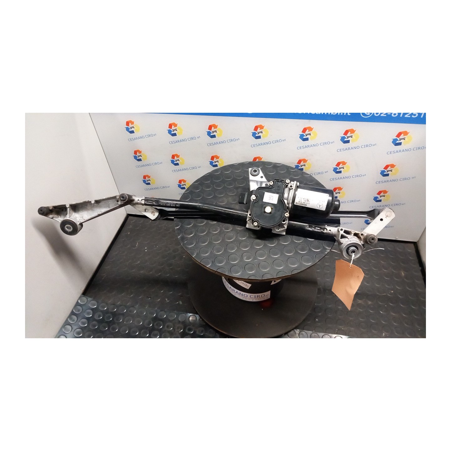 MECCANISMO TERGIPARABREZZA CON MOTORINO 015 MERCEDES-BENZ CLASSE A (W176) (07/15-12/18) 270920 A1768200040