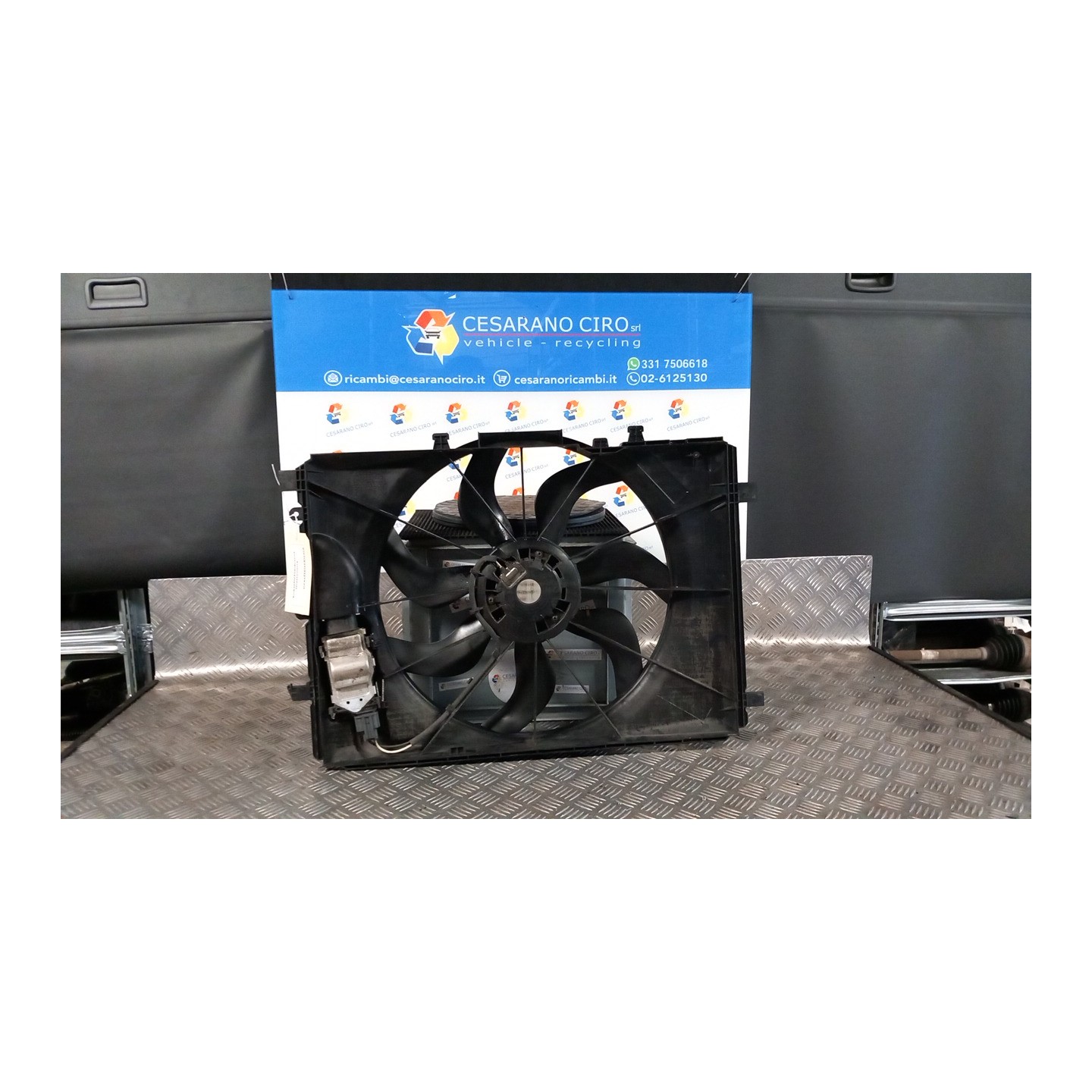ELETTROVENTOLA CON SUPPORTO 018 MERCEDES-BENZ CLASSE A (W176) (07/15-12/18) 270920 A2465000064