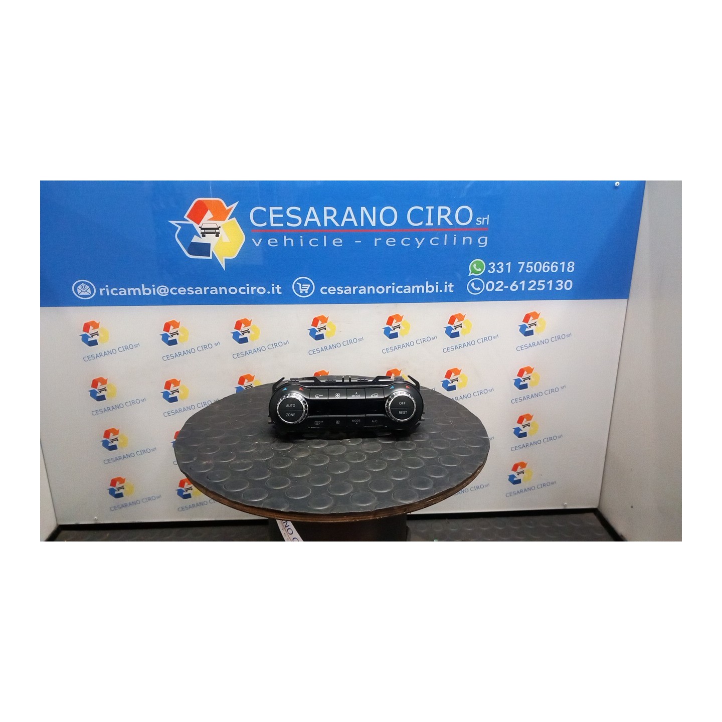BLOCCO COMANDO CLIMATIZZAZIONE C/A/C AUT. 022 MERCEDES-BENZ CLASSE A (W176) (07/15-12/18) 270920 A2469008415