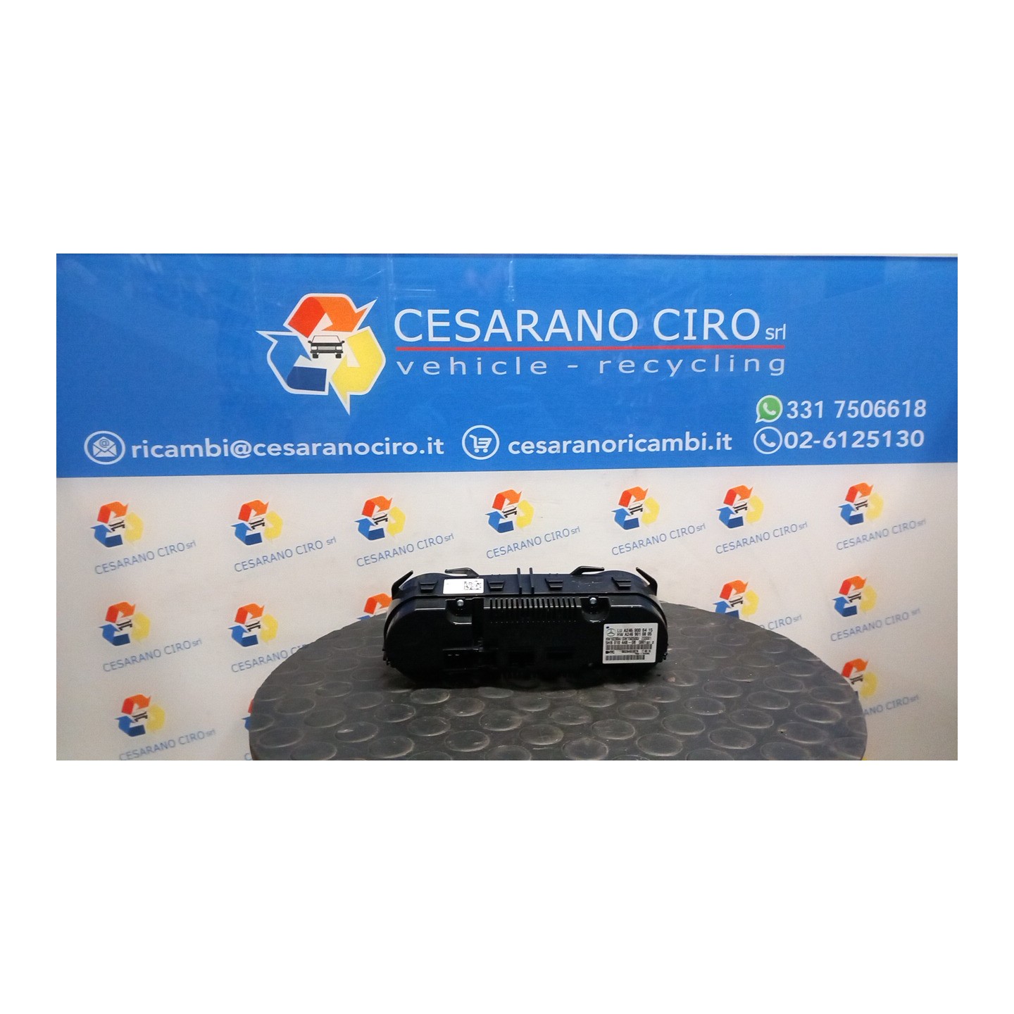 BLOCCO COMANDO CLIMATIZZAZIONE C/A/C AUT. 022 MERCEDES-BENZ CLASSE A (W176) (07/15-12/18) 270920 A2469008415