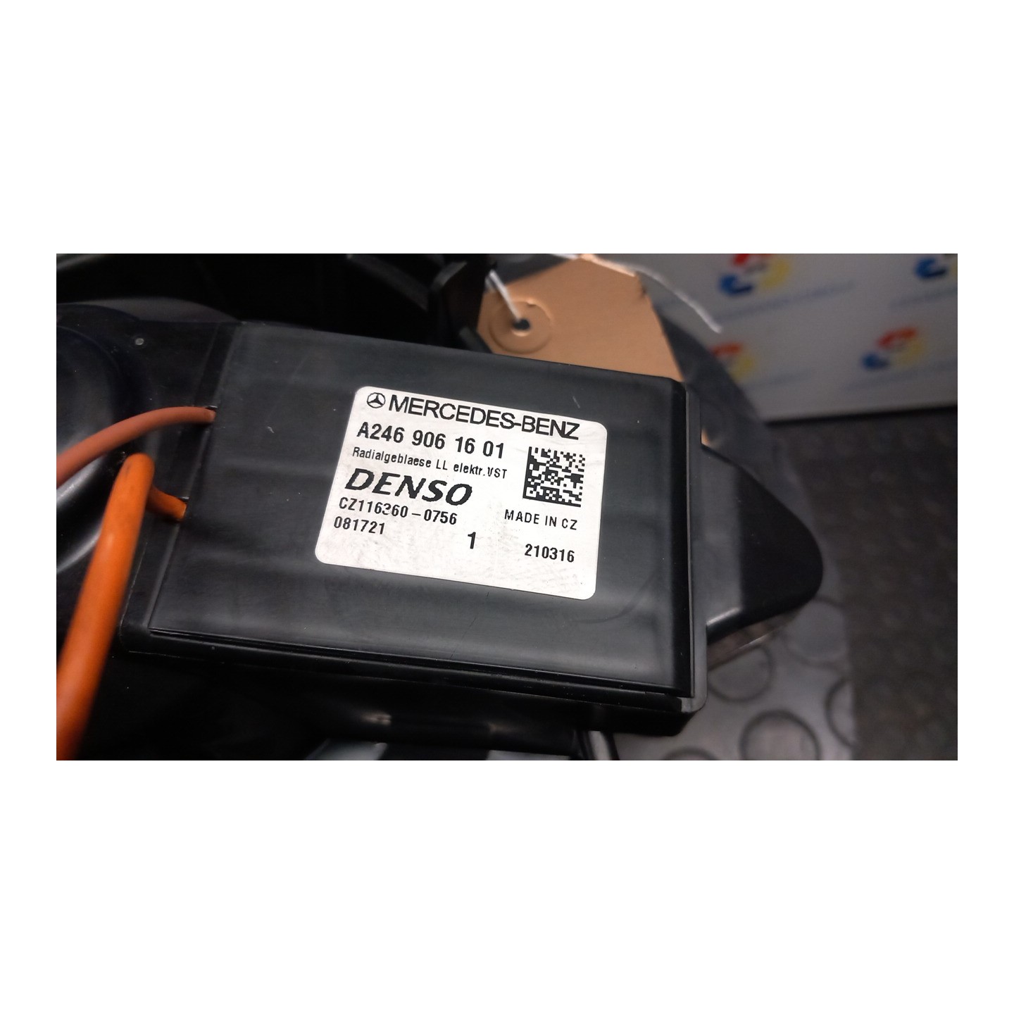 MOTORINO VENTILAZIONE ABITACOLO 027 MERCEDES-BENZ CLASSE A (W176) (07/15-12/18) 270920 A2469061601