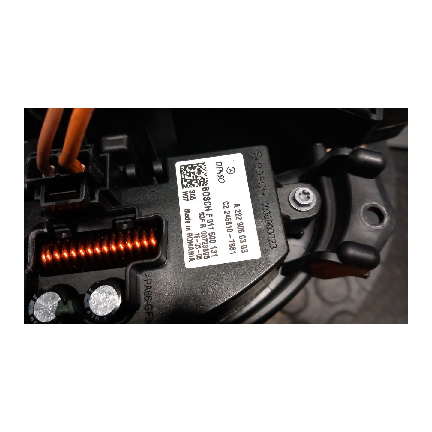 MOTORINO VENTILAZIONE ABITACOLO 027 MERCEDES-BENZ CLASSE A (W176) (07/15-12/18) 270920 A2469061601