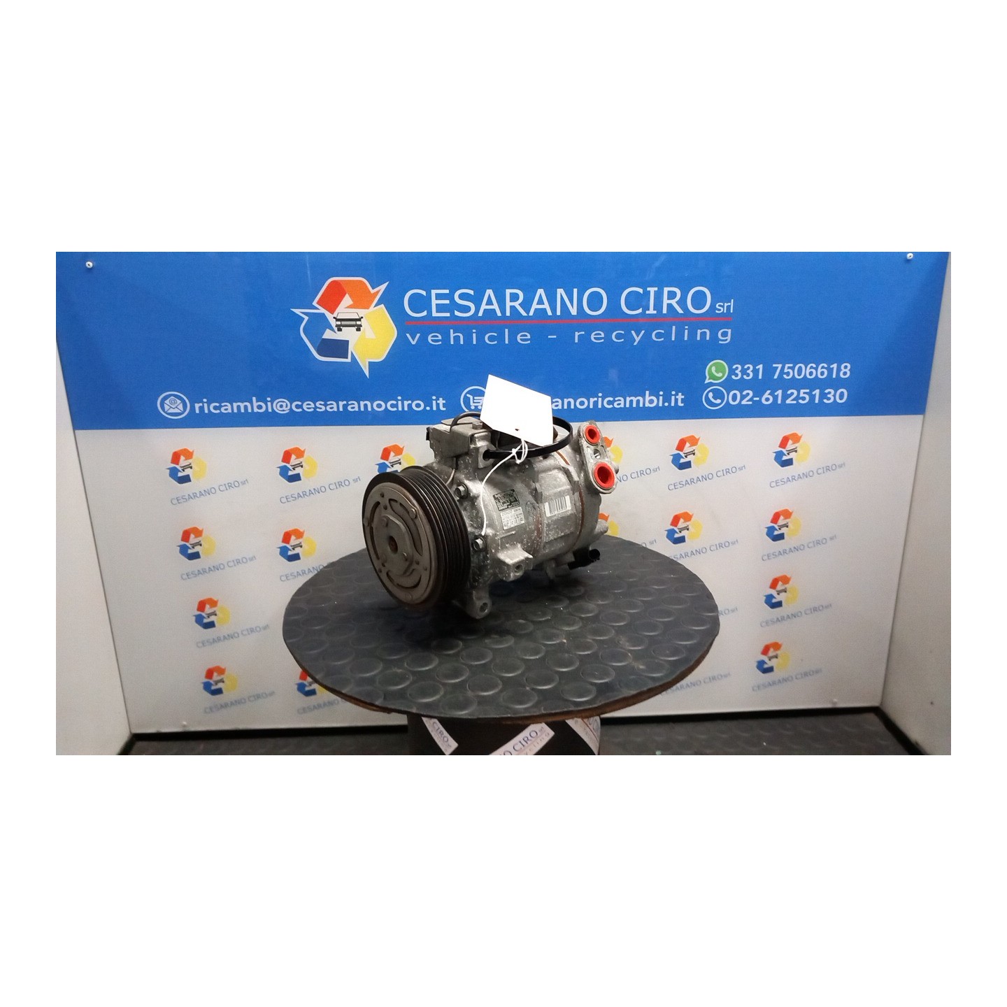 COMPRESSORE A/C 040 FIAT 500X (5F) (11/14-08/19) 55260384 51936675