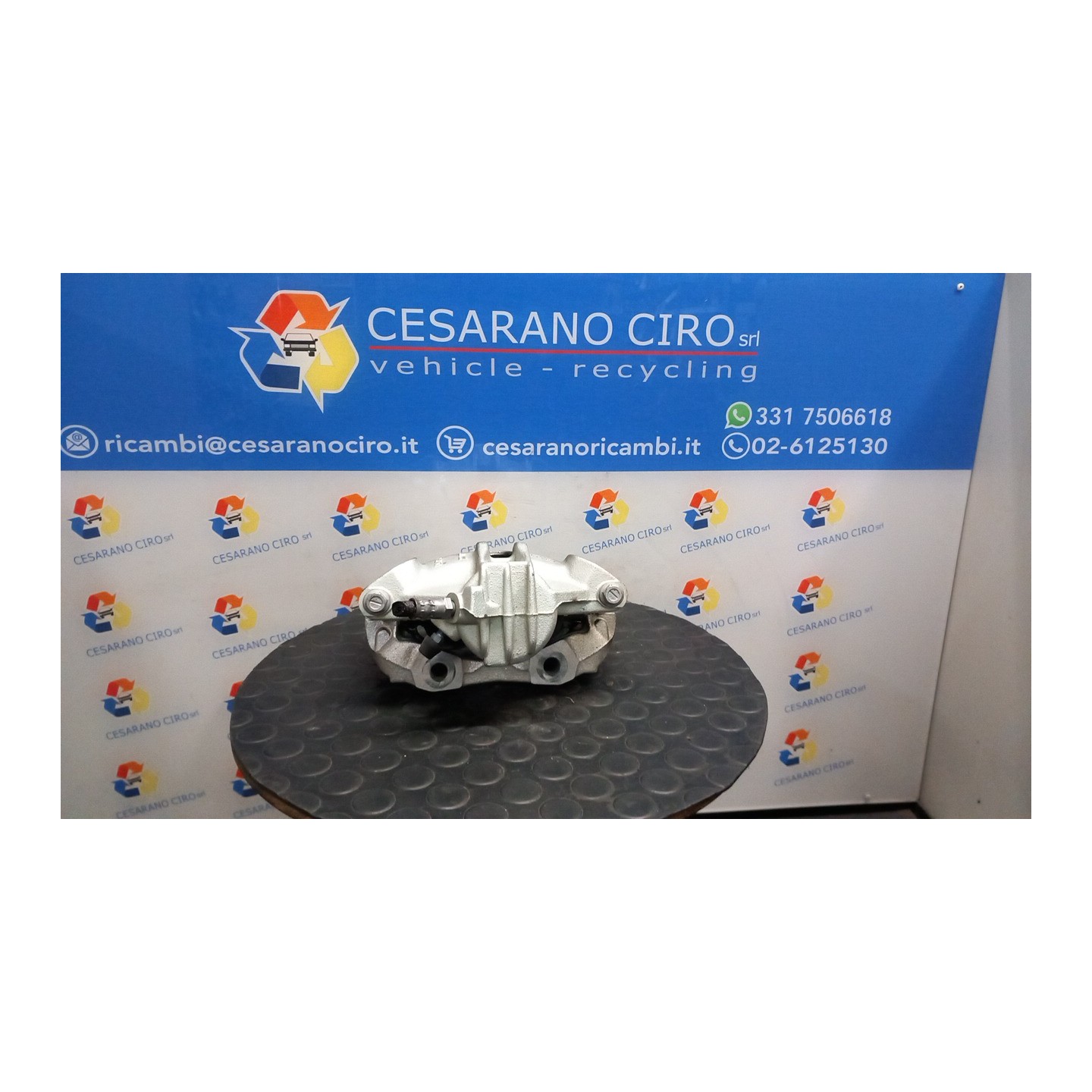 PINZA FRENO ANT. P/DIAM.266 SP.22 SX. 098 CITROEN C3 3A SERIE (B618) (03/20-) HM05 1617292080
