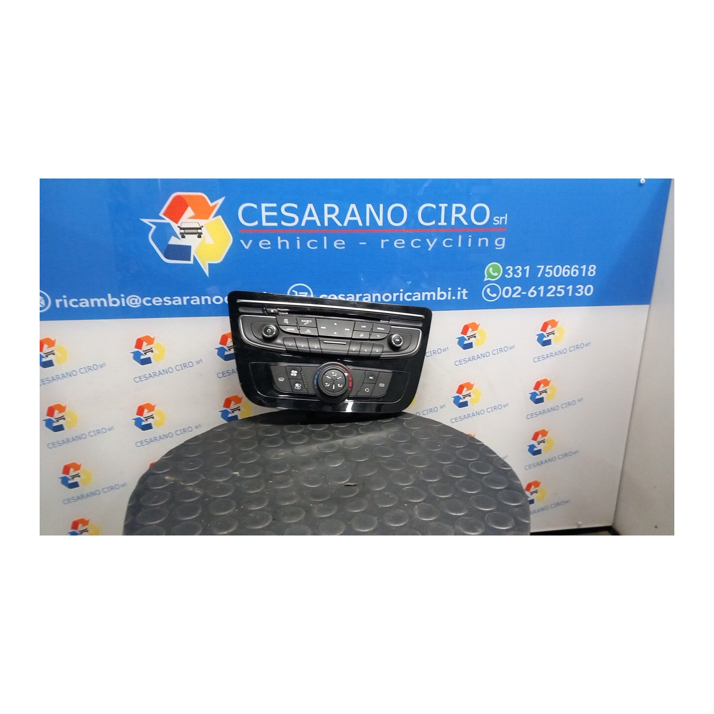 BLOCCO COMANDO CLIMATIZZAZIONE C/REGOL. CLIMAT/TEMP 104 PEUGEOT 508 (09/10-11/14-) 9H05 6452Y0