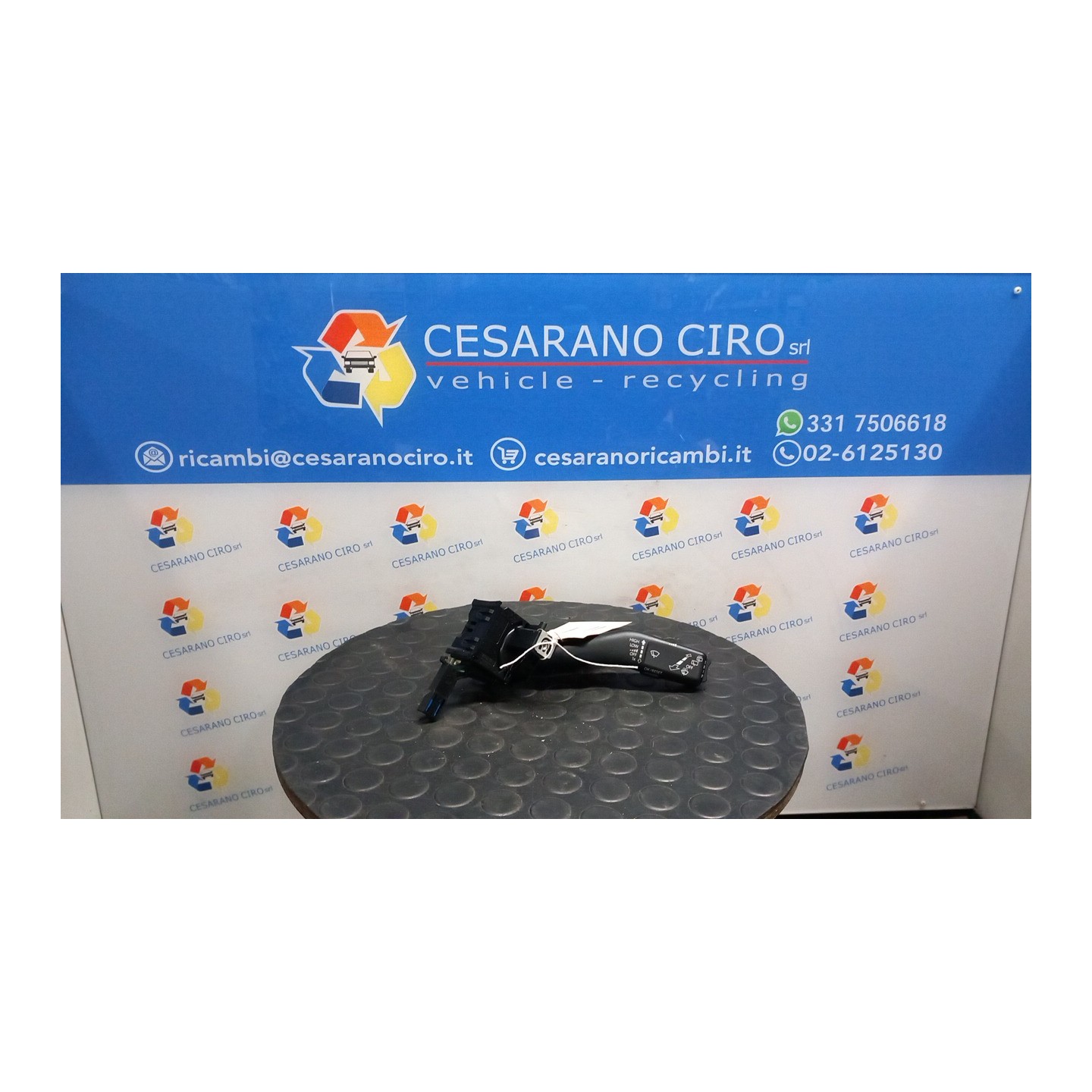 BLOCCO COMANDI TERGICRISTALLI PLURIINDICATORE 123 VOLKSWAGEN GOLF (1K) (10/03-12/09) BSE 1K0953519J9B9