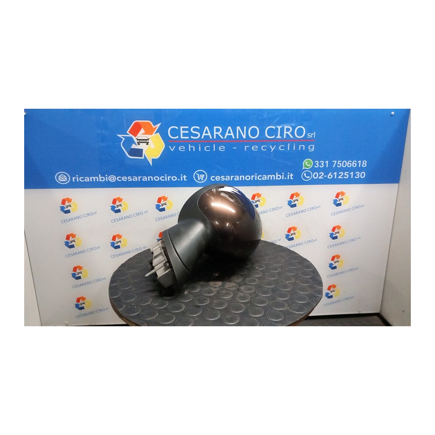RETROVISORE EST. REGOLAZ. ELETTR. SX. 134 MINI MINI CLUBMAN (R55) (09/07-08/1 N12B16A 51162755635