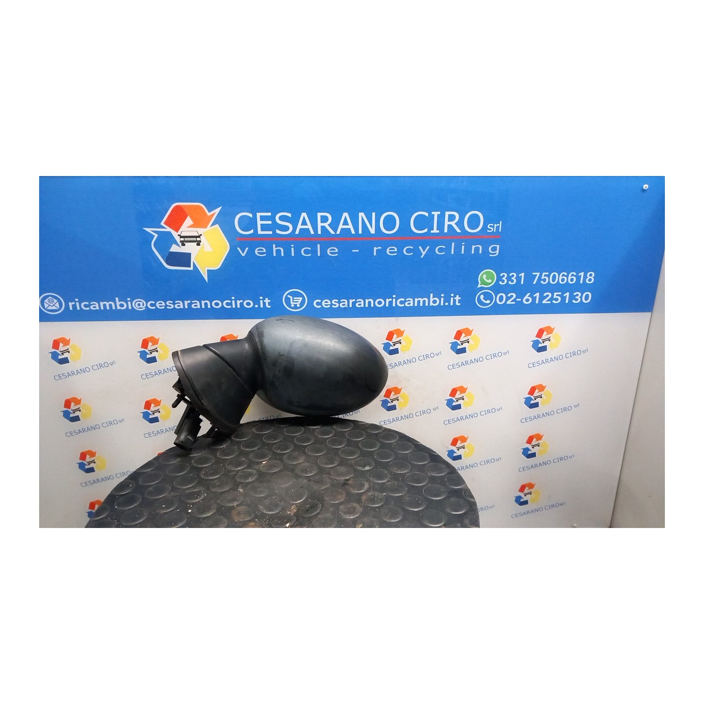 RETROVISORE EST. REGOLAZ. ELETTR. SX. 164 MINI MINI (R50/R53) (07/01-07/06) W10B16A 51167192469