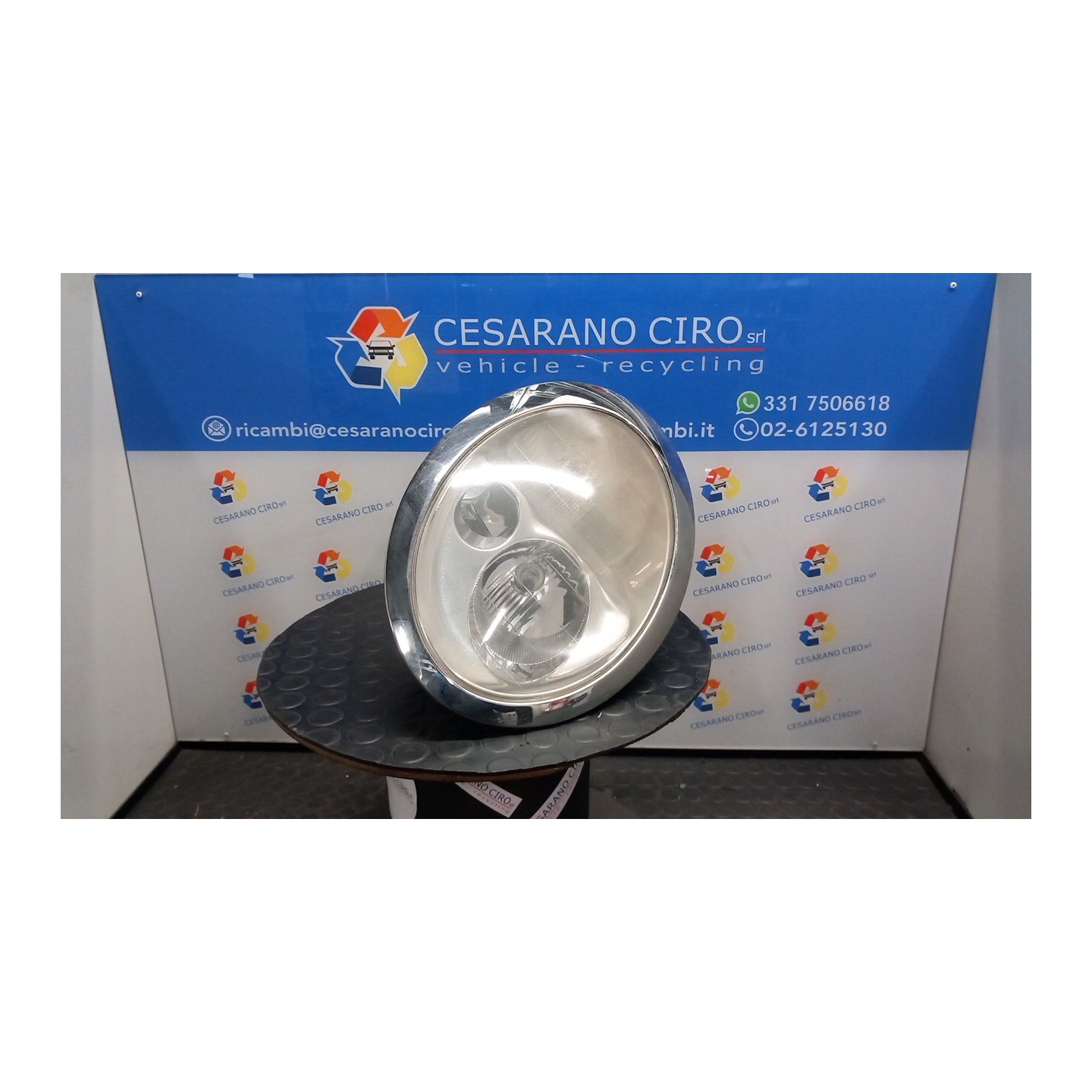 PROIETTORE DX. 167 MINI MINI (R50/R53) (07/01-07/06) W10B16A 63127198730