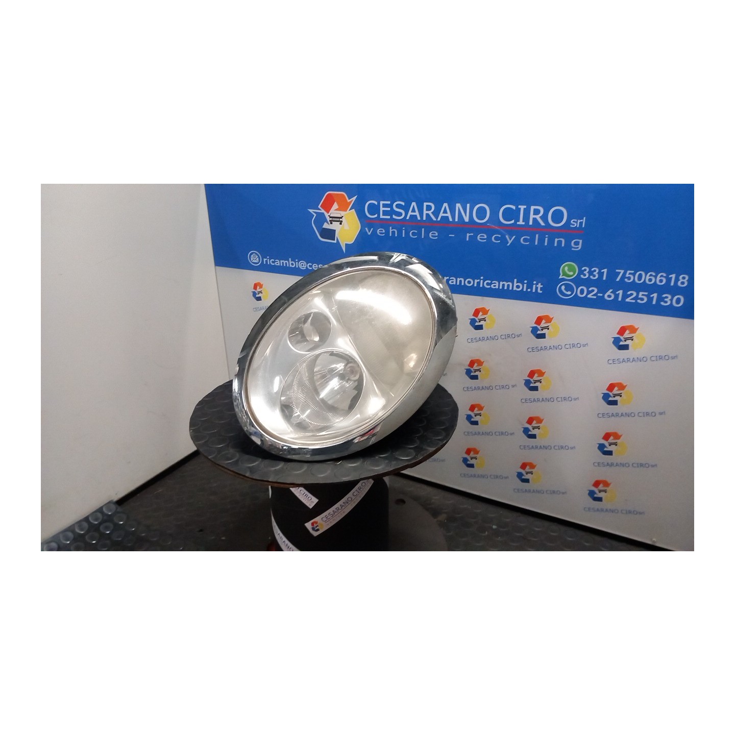 PROIETTORE DX. 167 MINI MINI (R50/R53) (07/01-07/06) W10B16A 63127198730