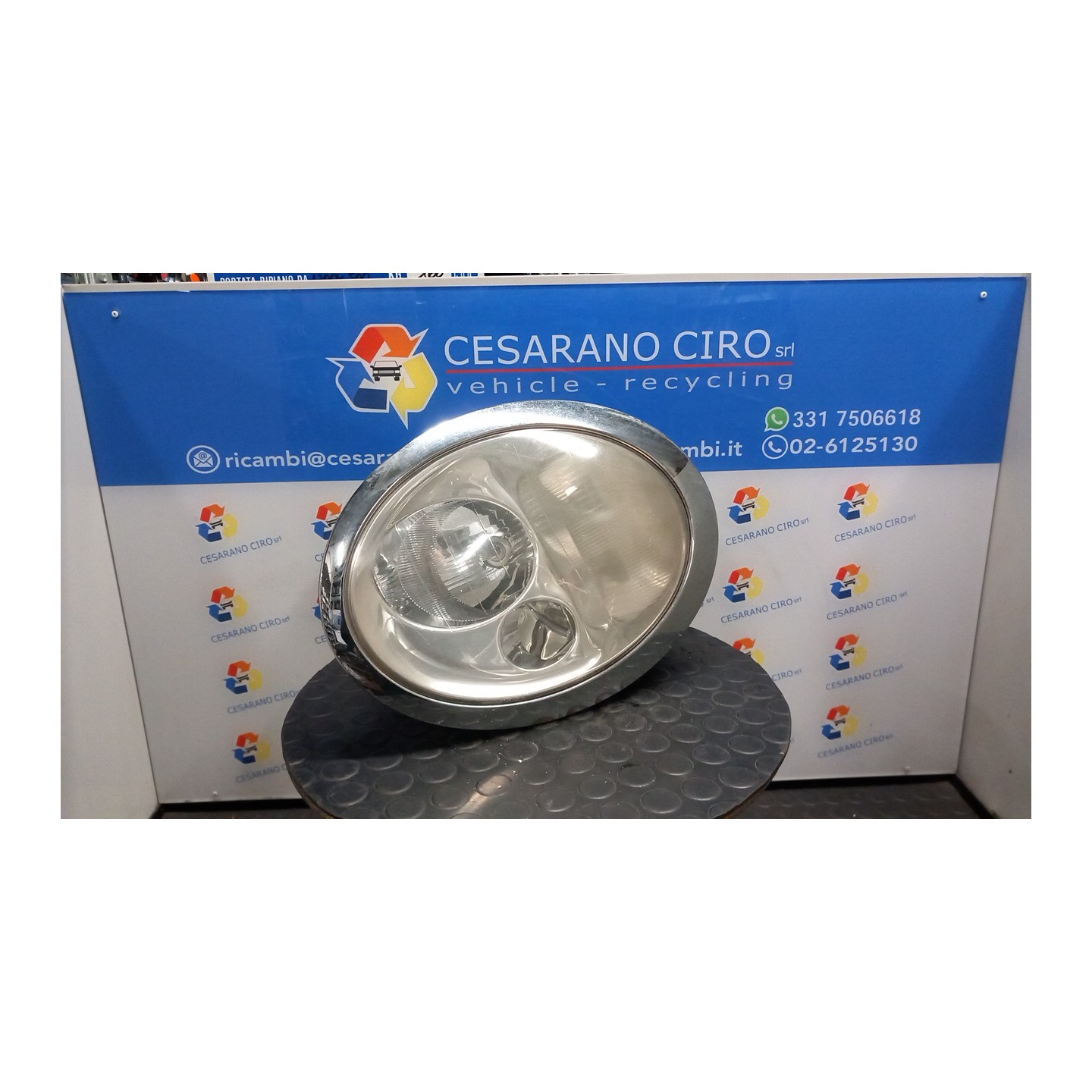 PROIETTORE SX. 168 MINI MINI (R50/R53) (07/01-07/06) W10B16A 63126911703